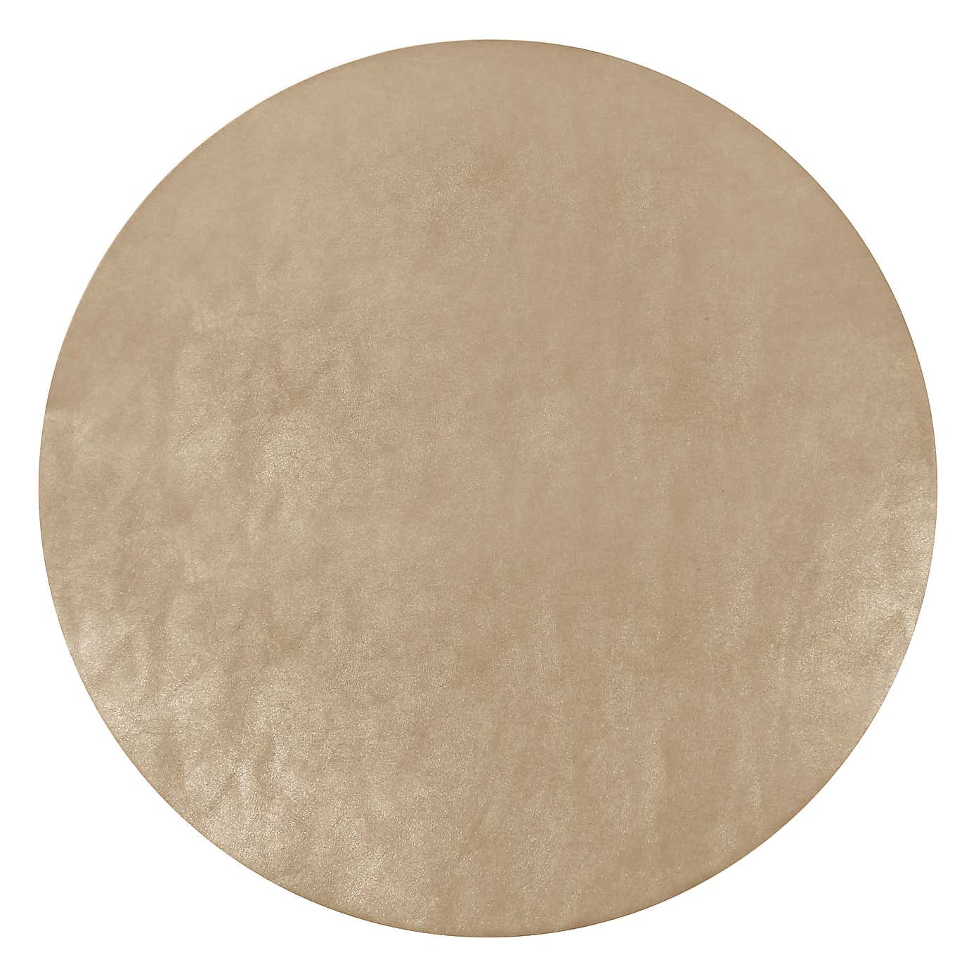 Recycled Faux Leather Champagne Placemat