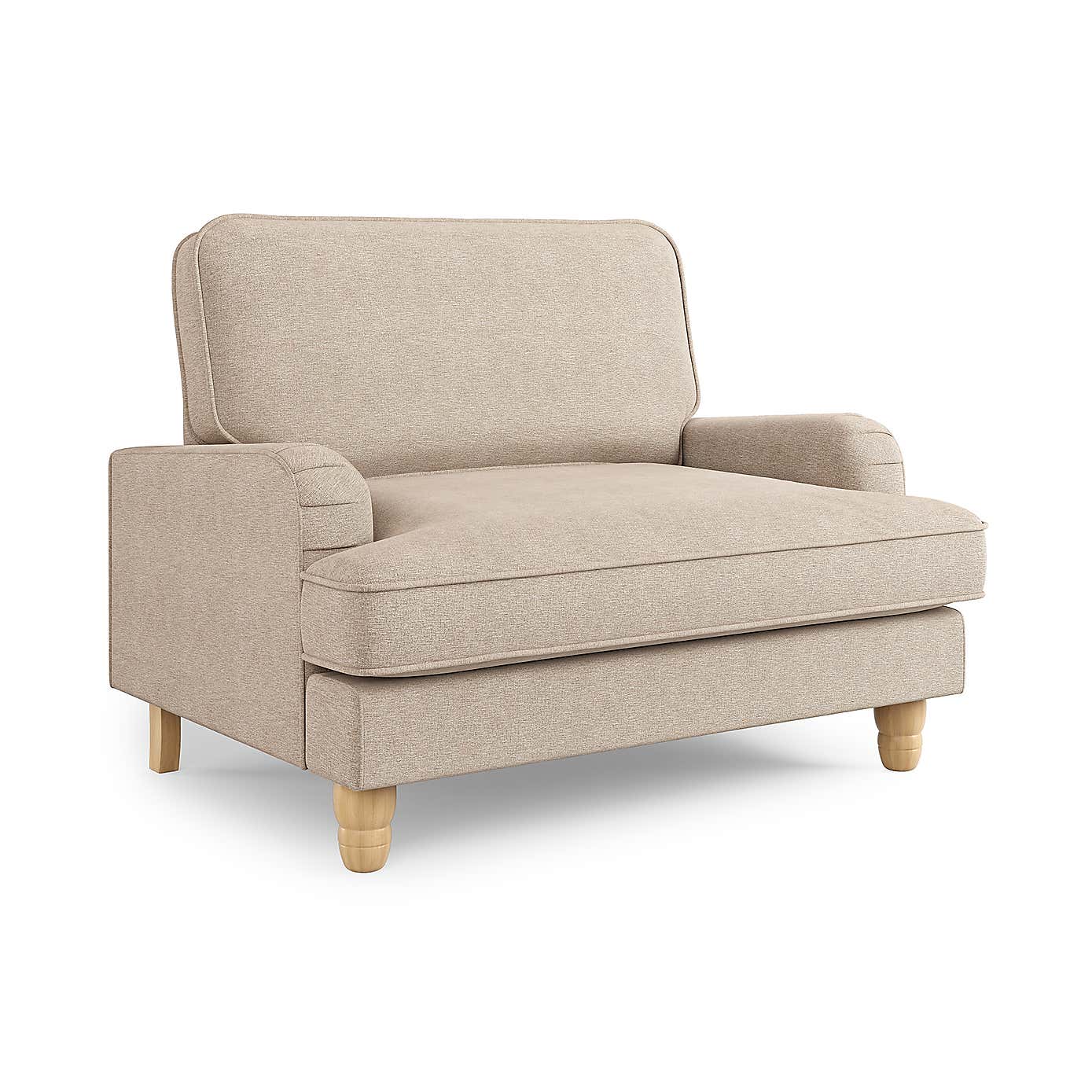 Beatrice Textured Weave Snuggle Chair