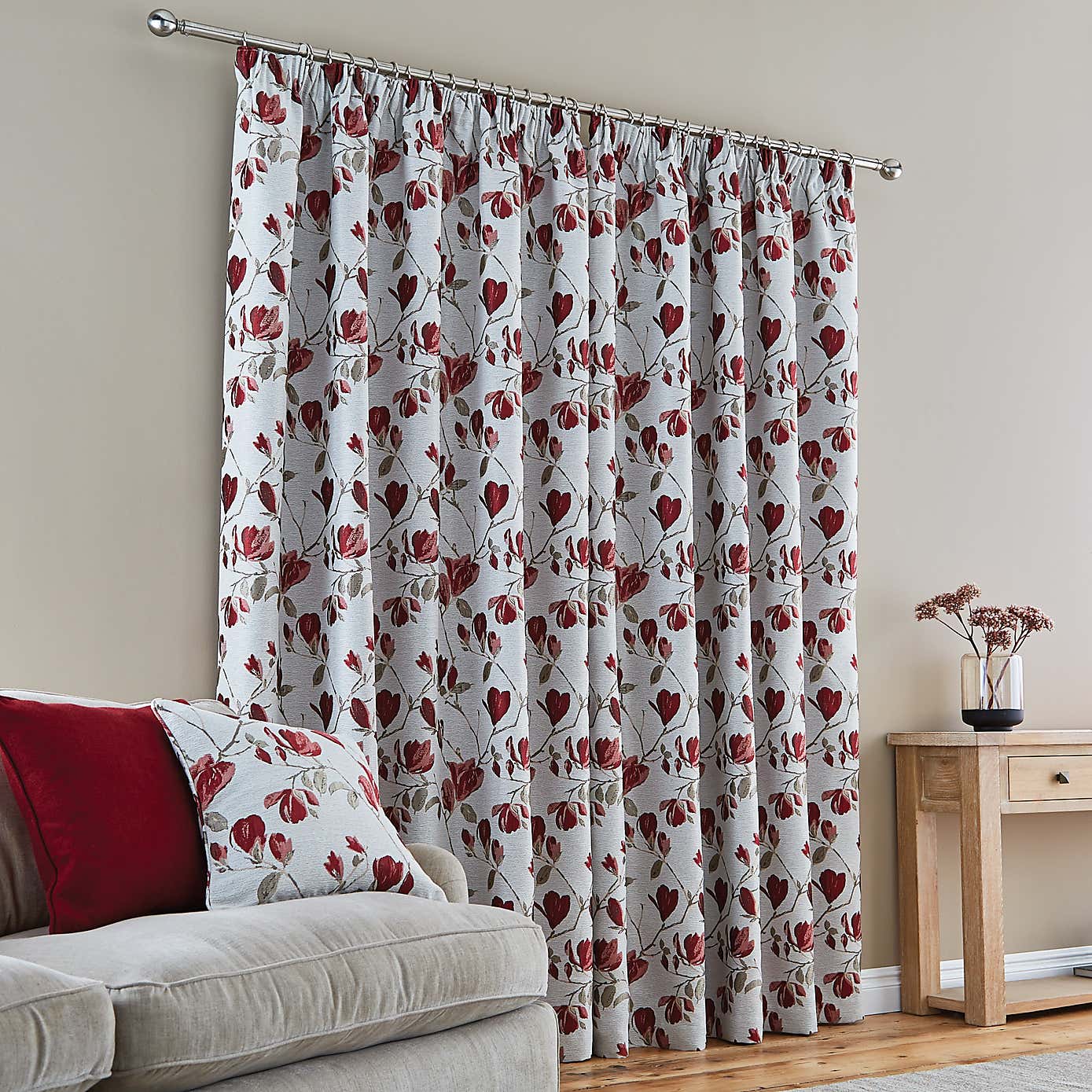 Ellis Pencil Pleat Curtains
