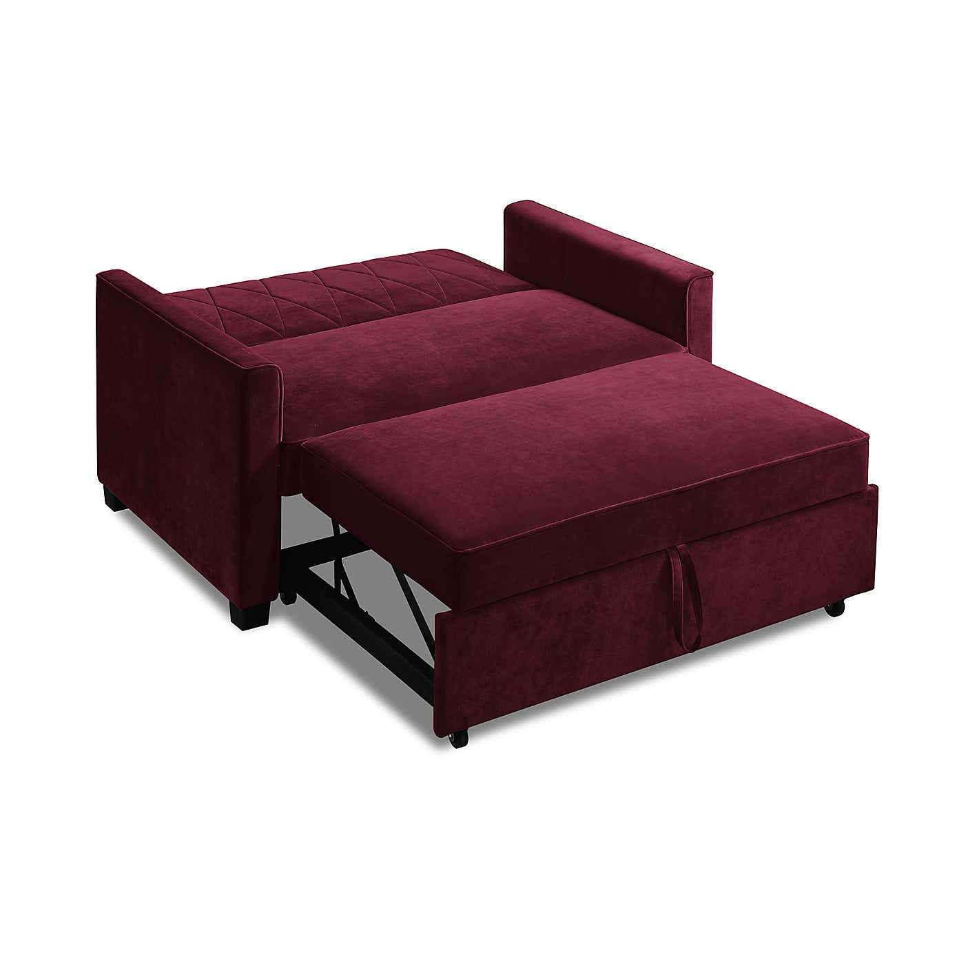 Serena Velvet 2 Seater Sofa Bed