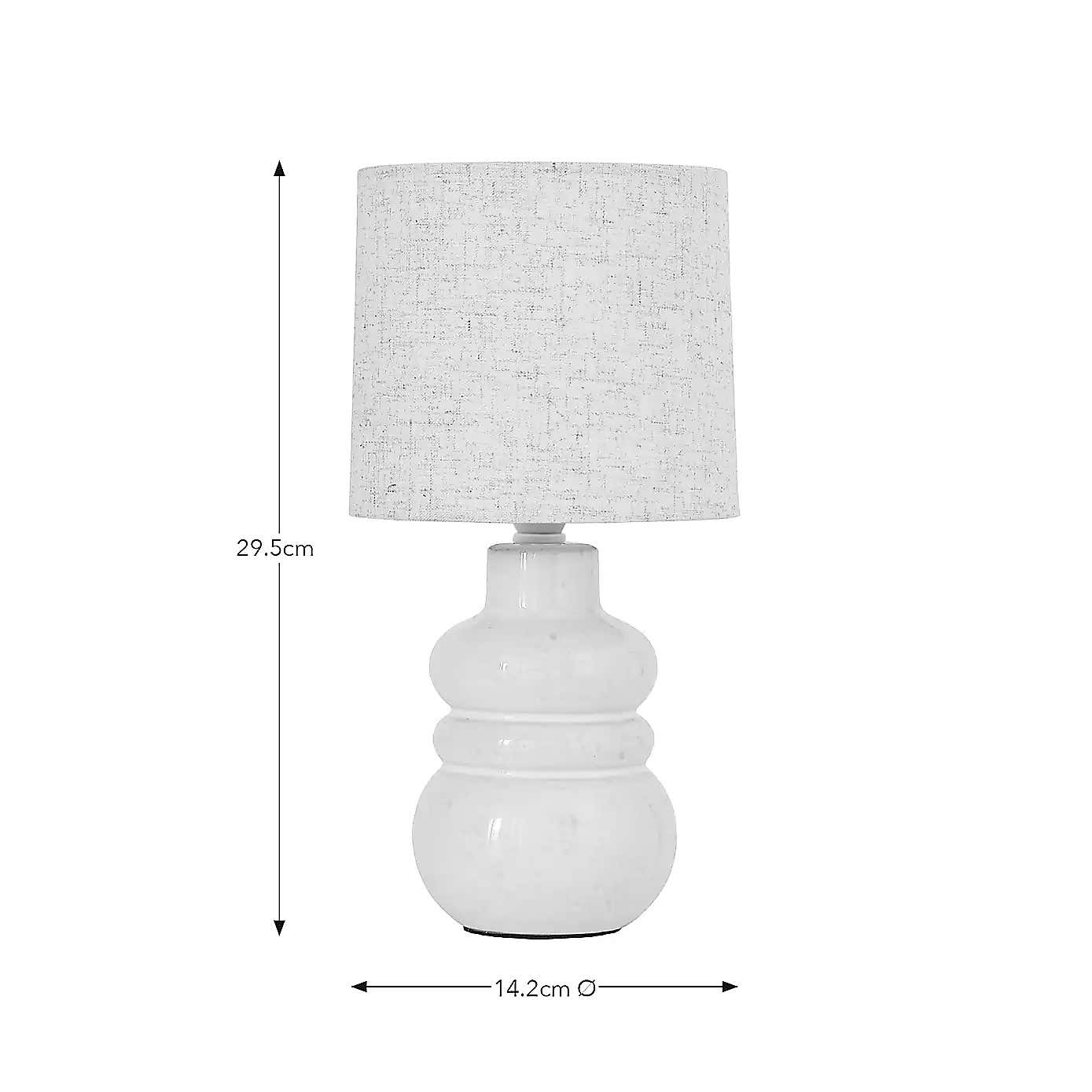 Bea Reactive Glaze Table Lamp
