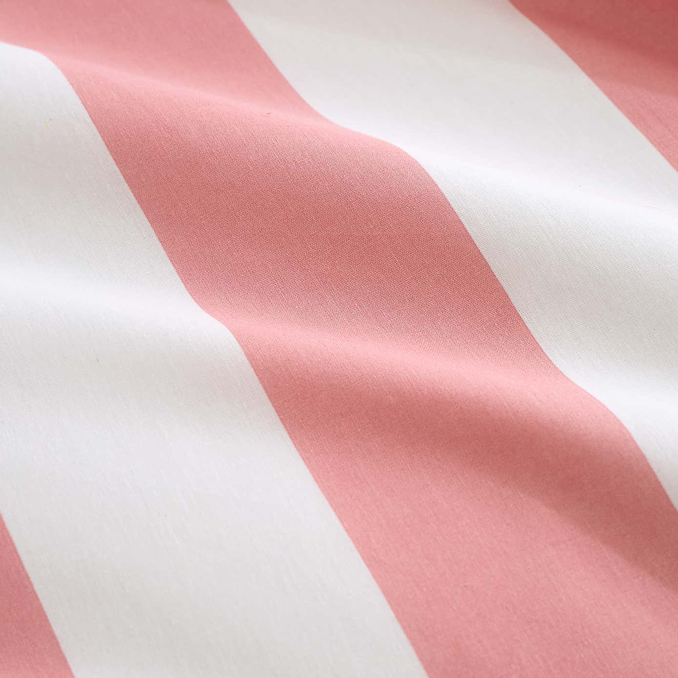 Emmy Frilled Stripe 100% Cotton Duvet Cover and Pillowcase Set