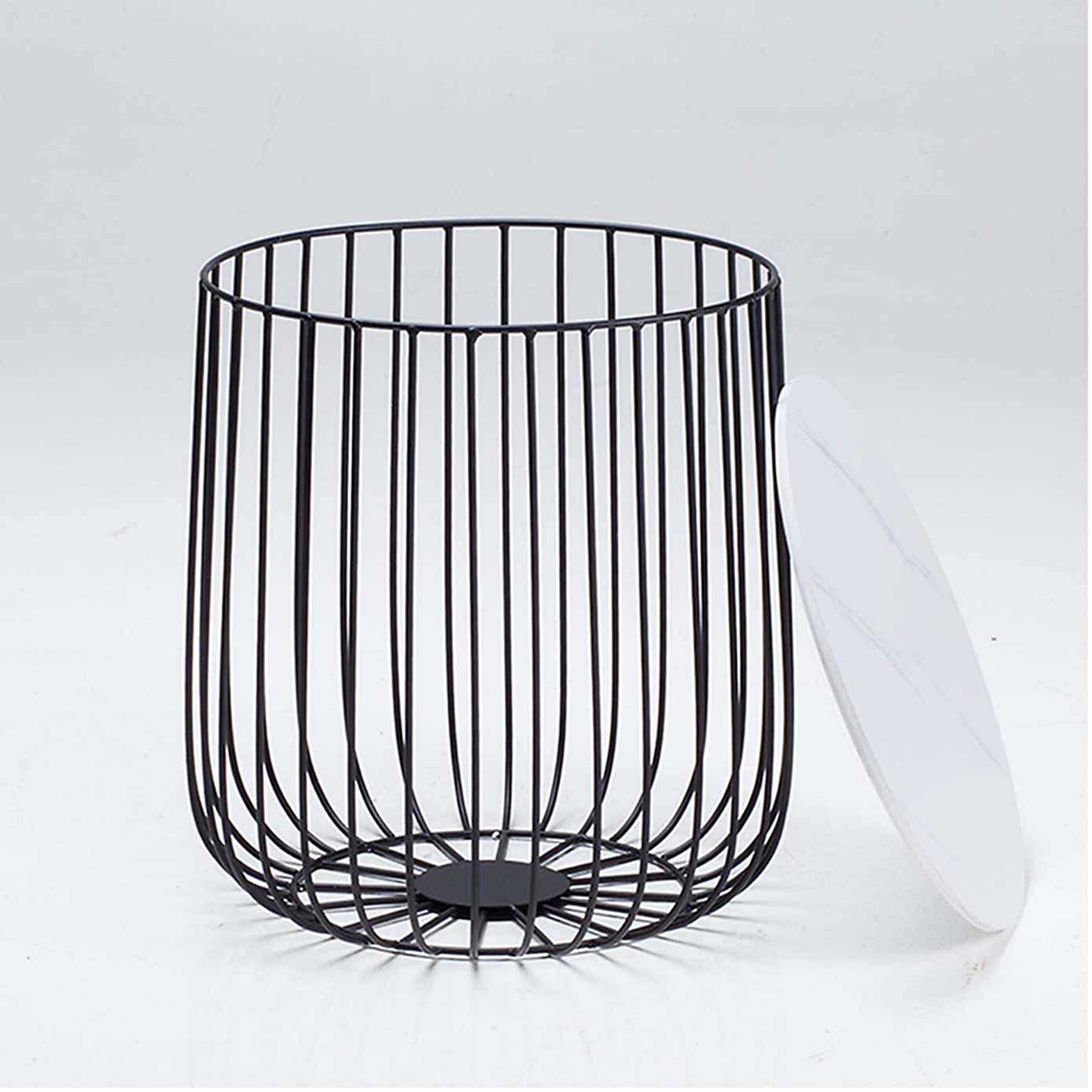 Enzo Marble Effect Side Table