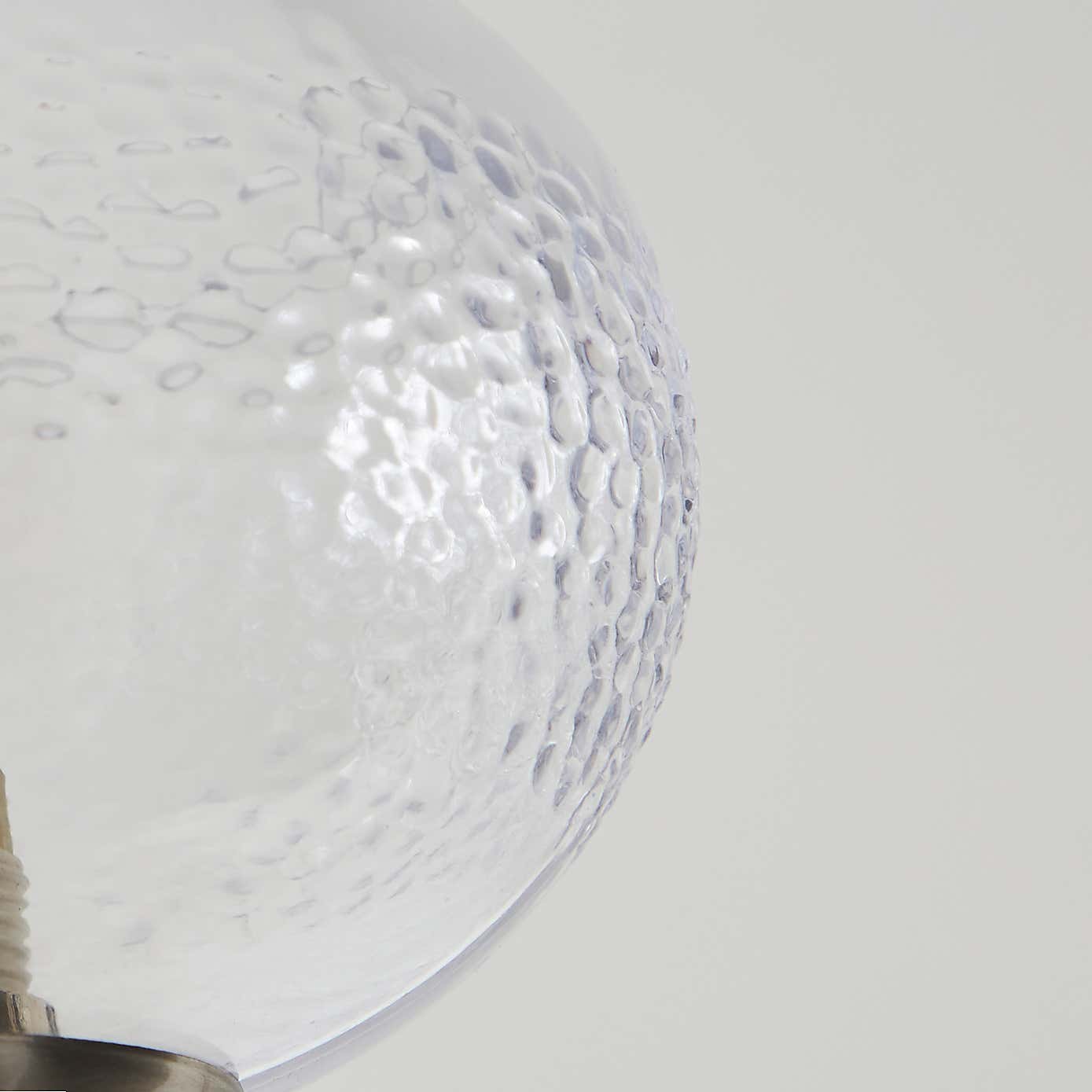 Hemsby Mid Century 3 Light Semi Flush Ceiling Light