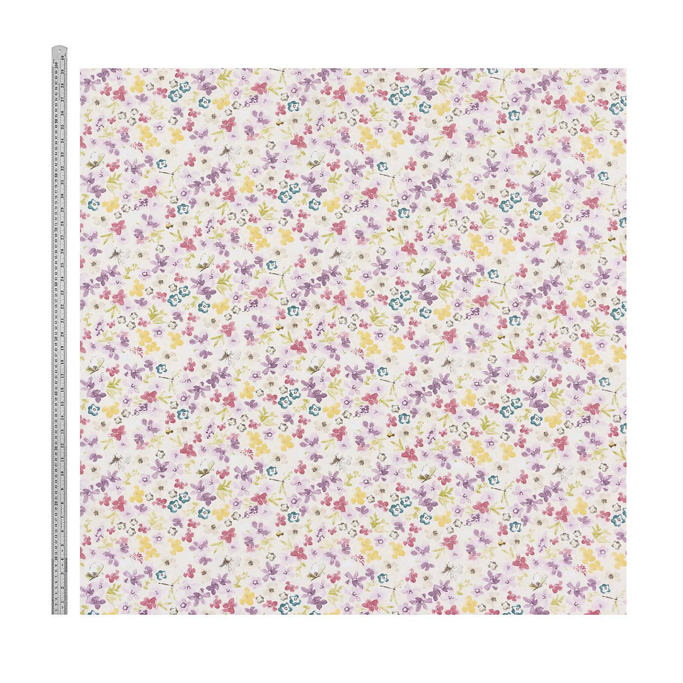Hidcote Lilac Floral PVC