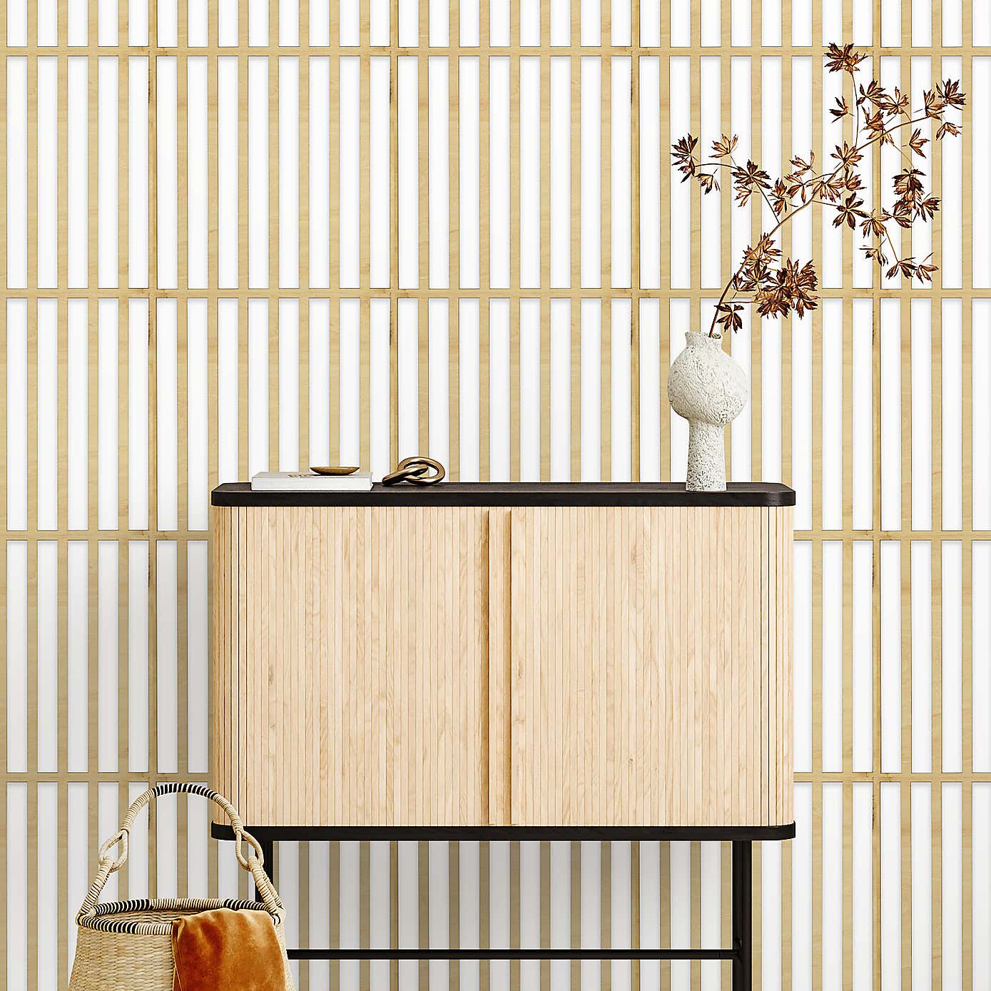 Decorative Stripe Wooden Tiles