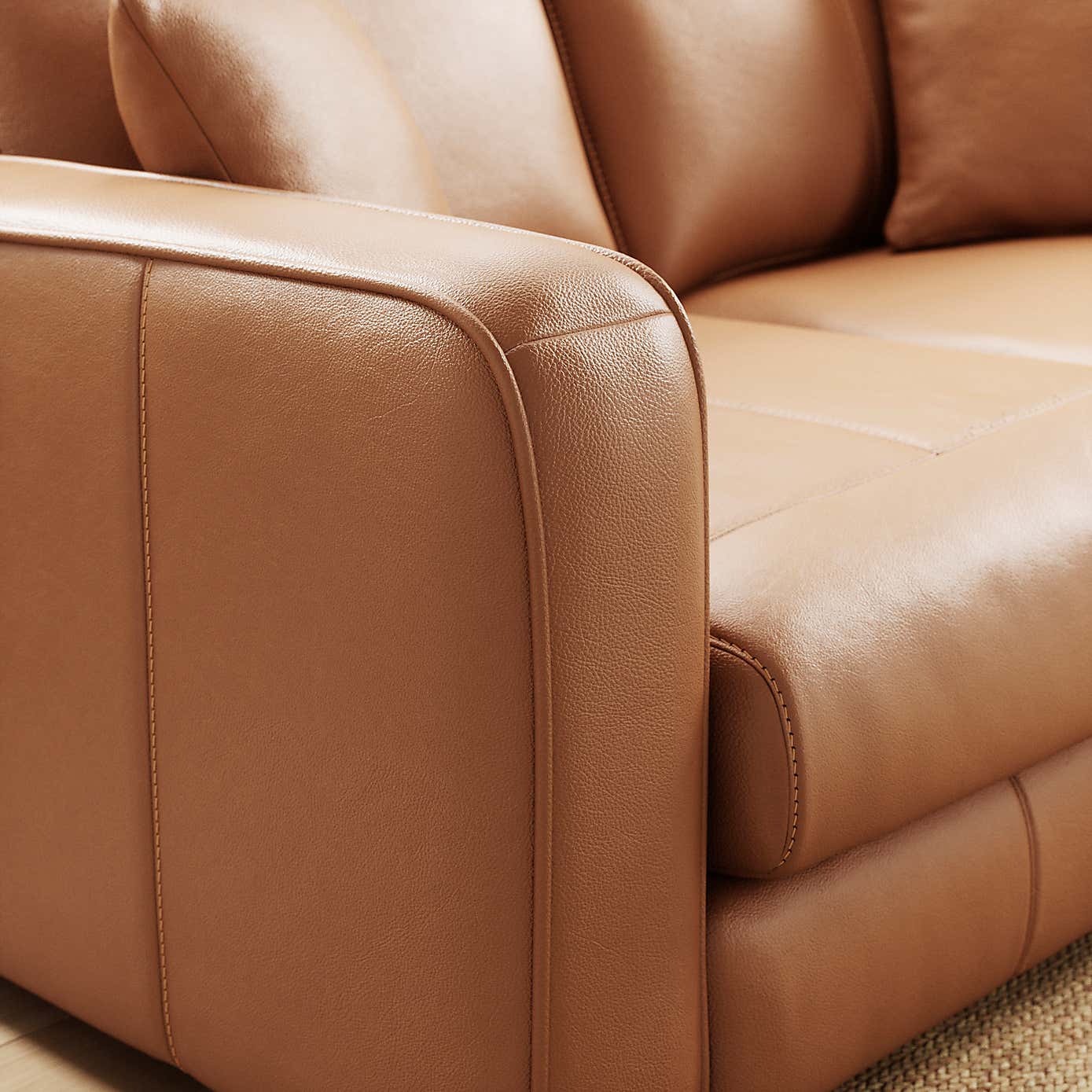 Carson Classic Leather 2 Seater Sofa