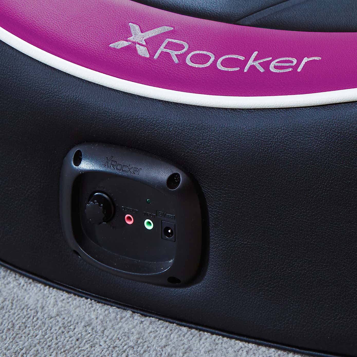 X Rocker Shadow 2.0 Stereo Audio Floor Rocker Gaming Chair