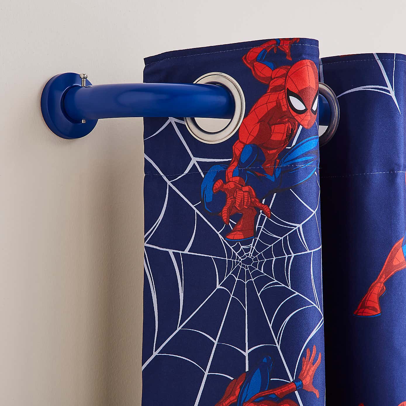 Kids Room Darkening Metal Extendable Curtain Pole