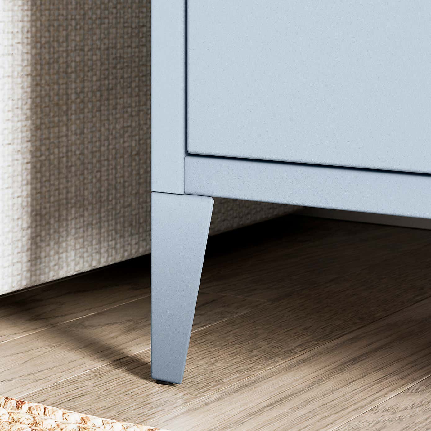 Helga Metal Bedside Table