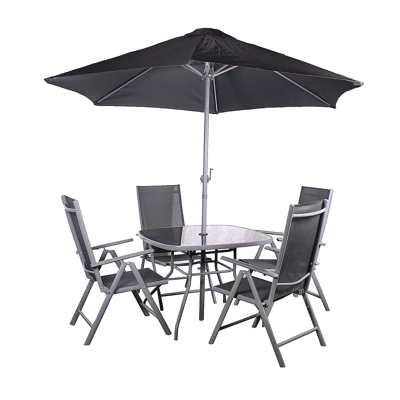 A.Mir Rio Outdoor 4 Seater Dining Set