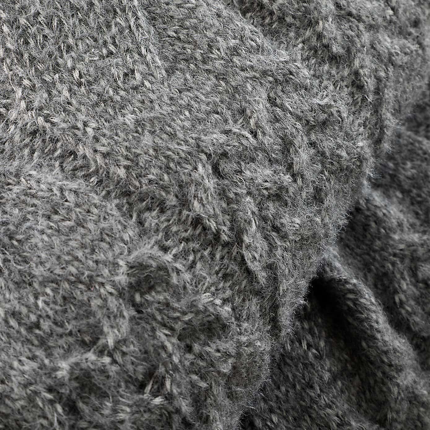 Bianca Cosy Soft Cable Knit Throw 130cm x 170cm