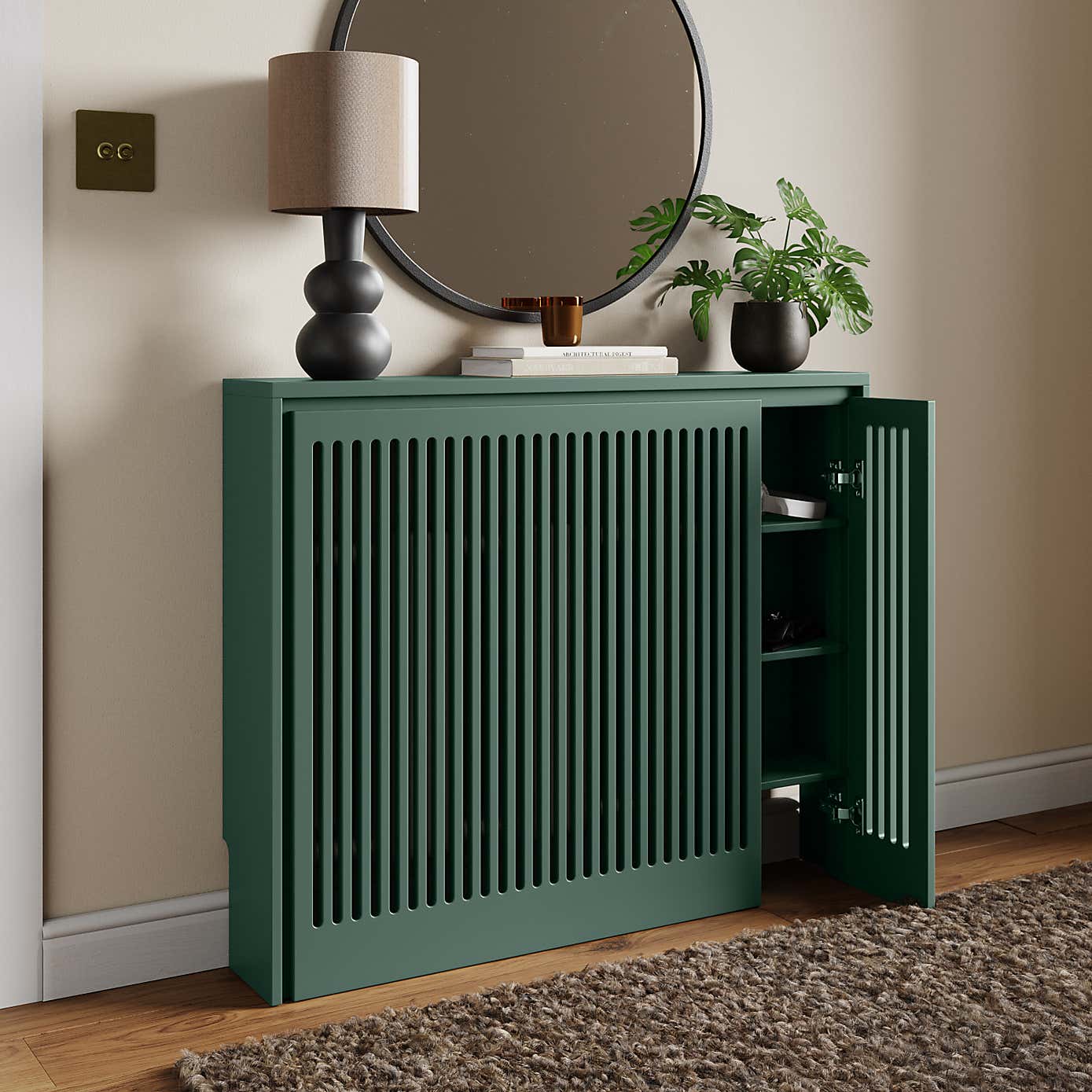 Mary Radiator Cover with Storage