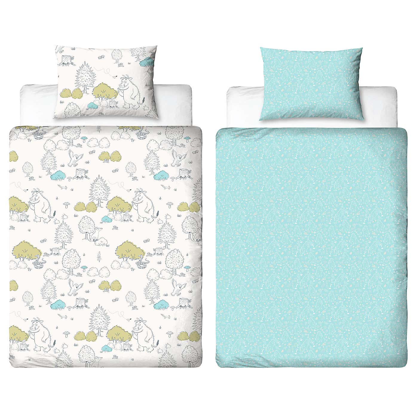 Gruffalo My First 100% Cotton Cotbed Duvet Cover & Pillowcase Set