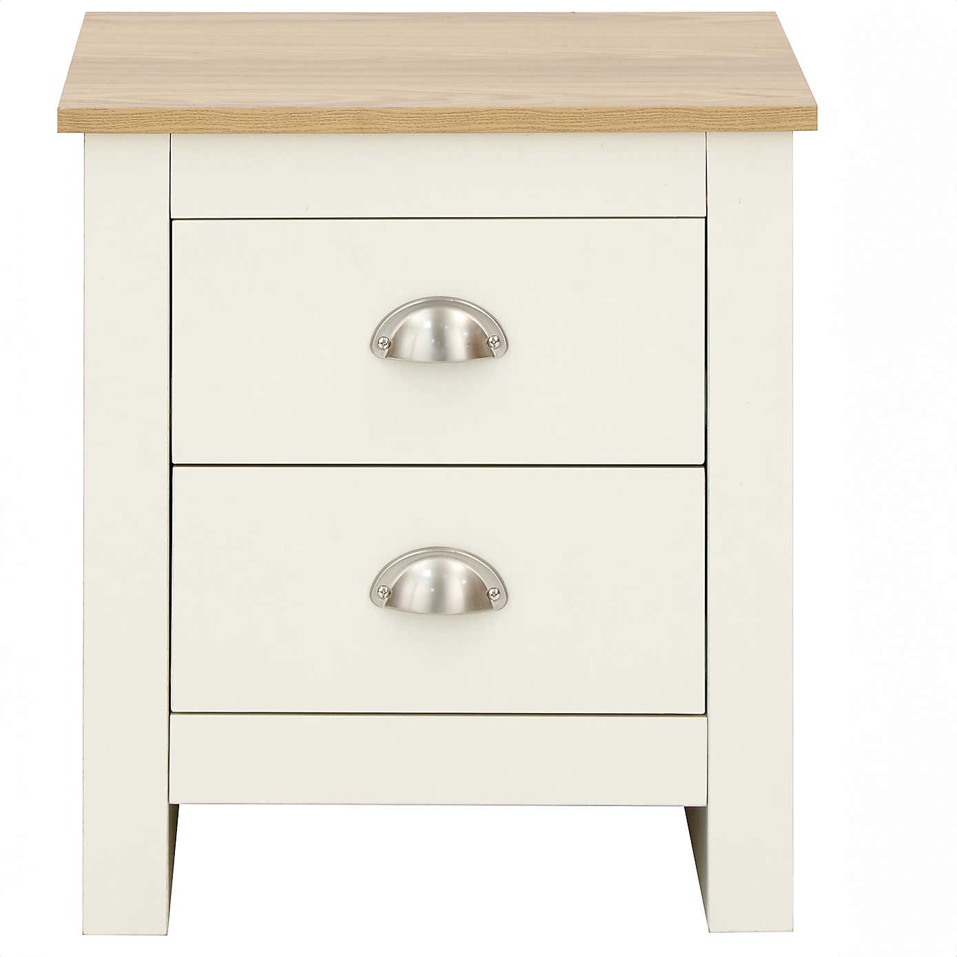 Lancaster 2 Drawer Bedside Table