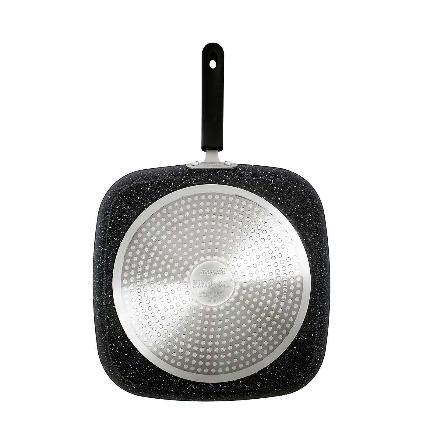 Scoville Neverstick Non-stick Aluminium Grill Pan, 28cm