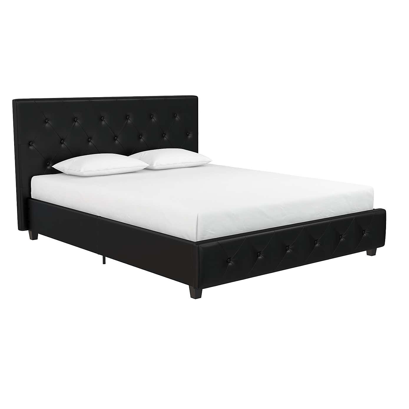 Dorel Home Dakota Upholstered Bed