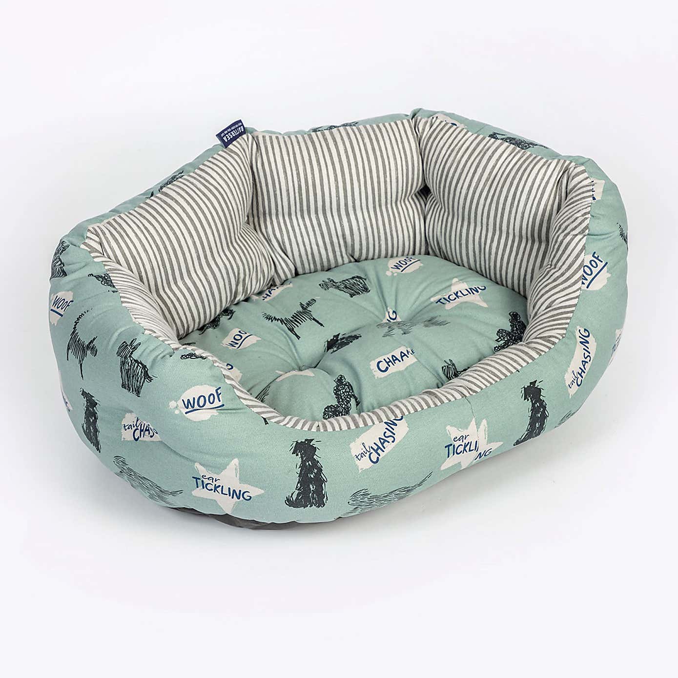 Battersea Playful Dogs Deluxe Slumber Dog Bed