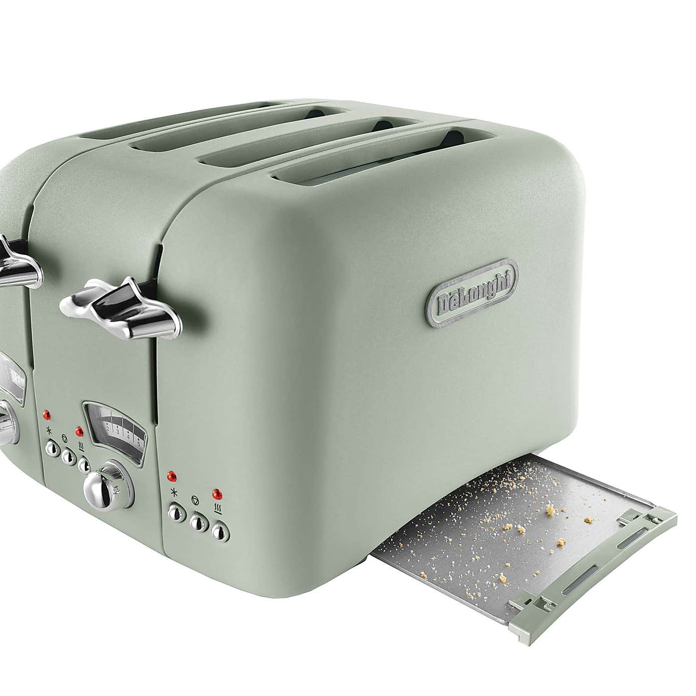 Delonghi 4 Slice Argento Toaster