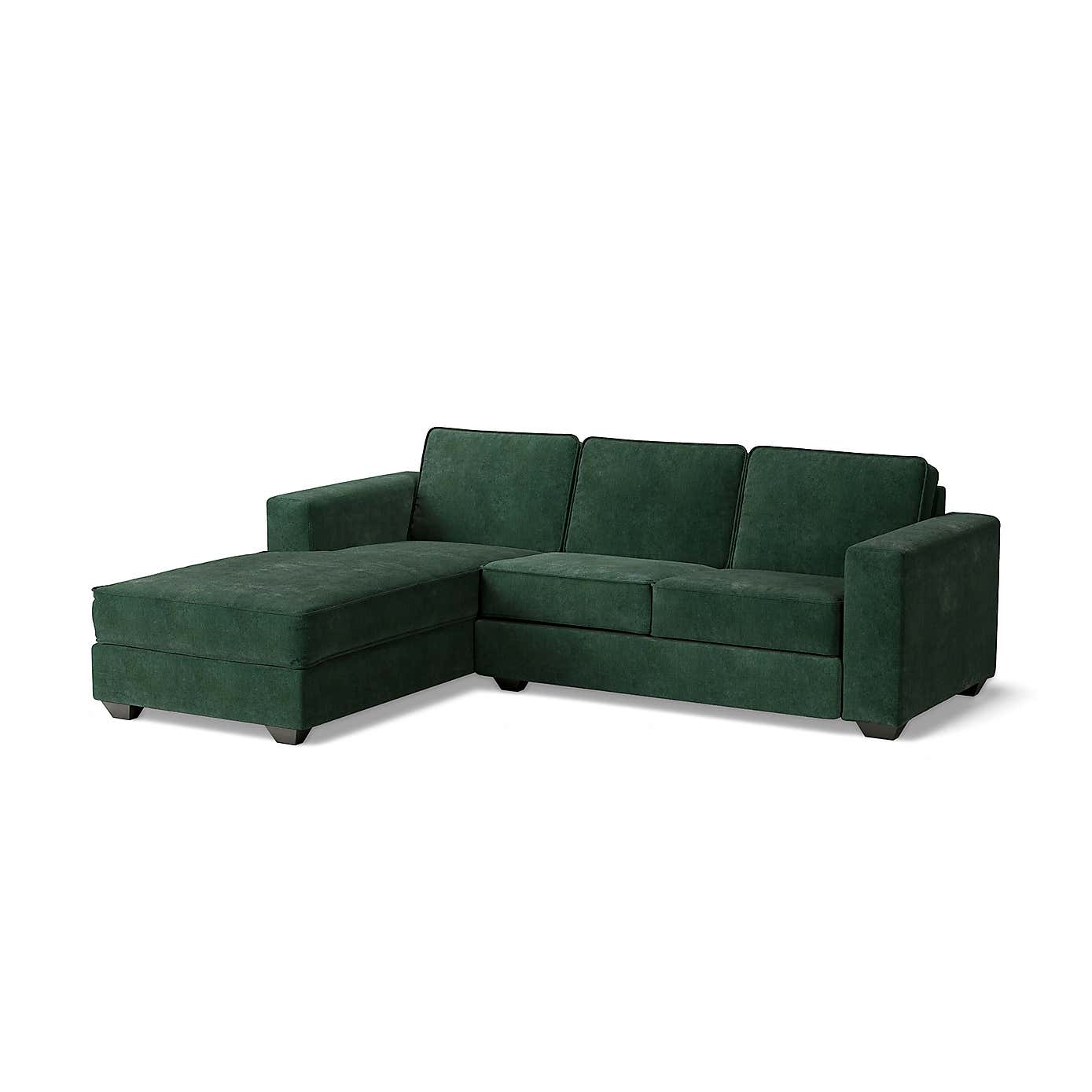 Claude Soft Tonal Chenille Corner Chaise Sofa
