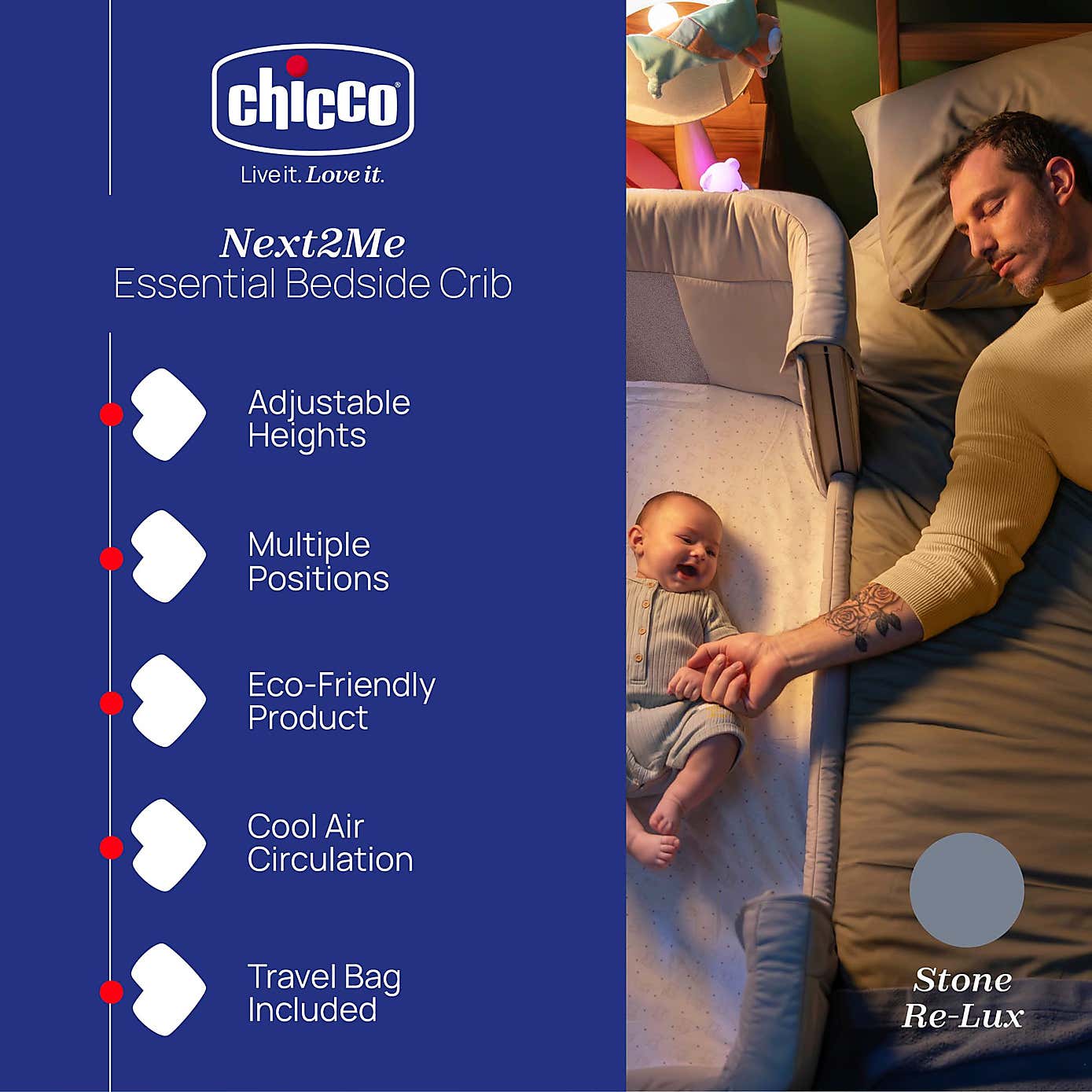 Chicco Next 2 Me Essential Crib