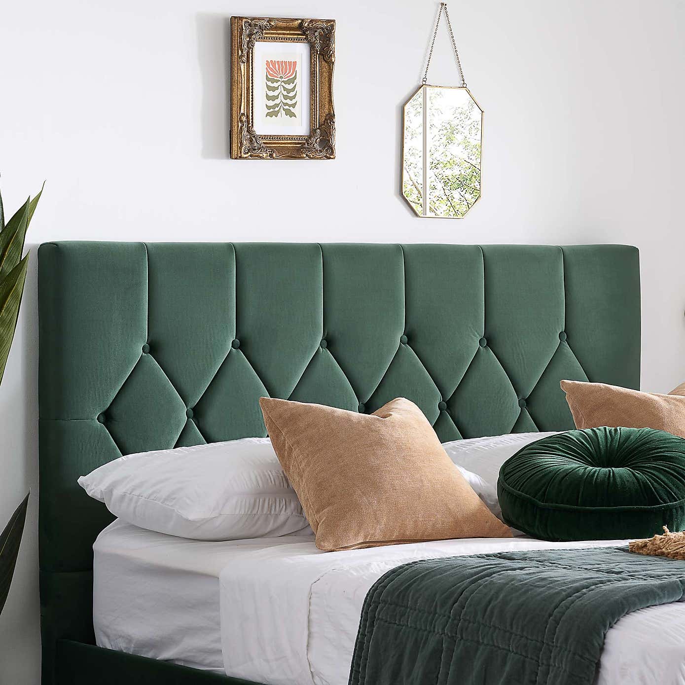 Loxley Velvet Bed