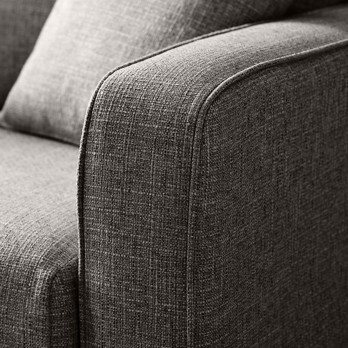 Carson Chunky Multi Weave Left Hand Corner Sofa