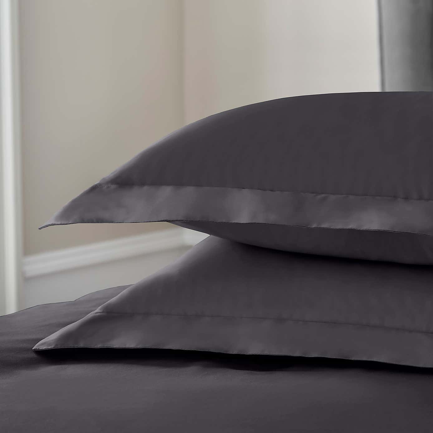 Dorma Egyptian Cotton 400 Thread Count Percale Continental Pillowcase