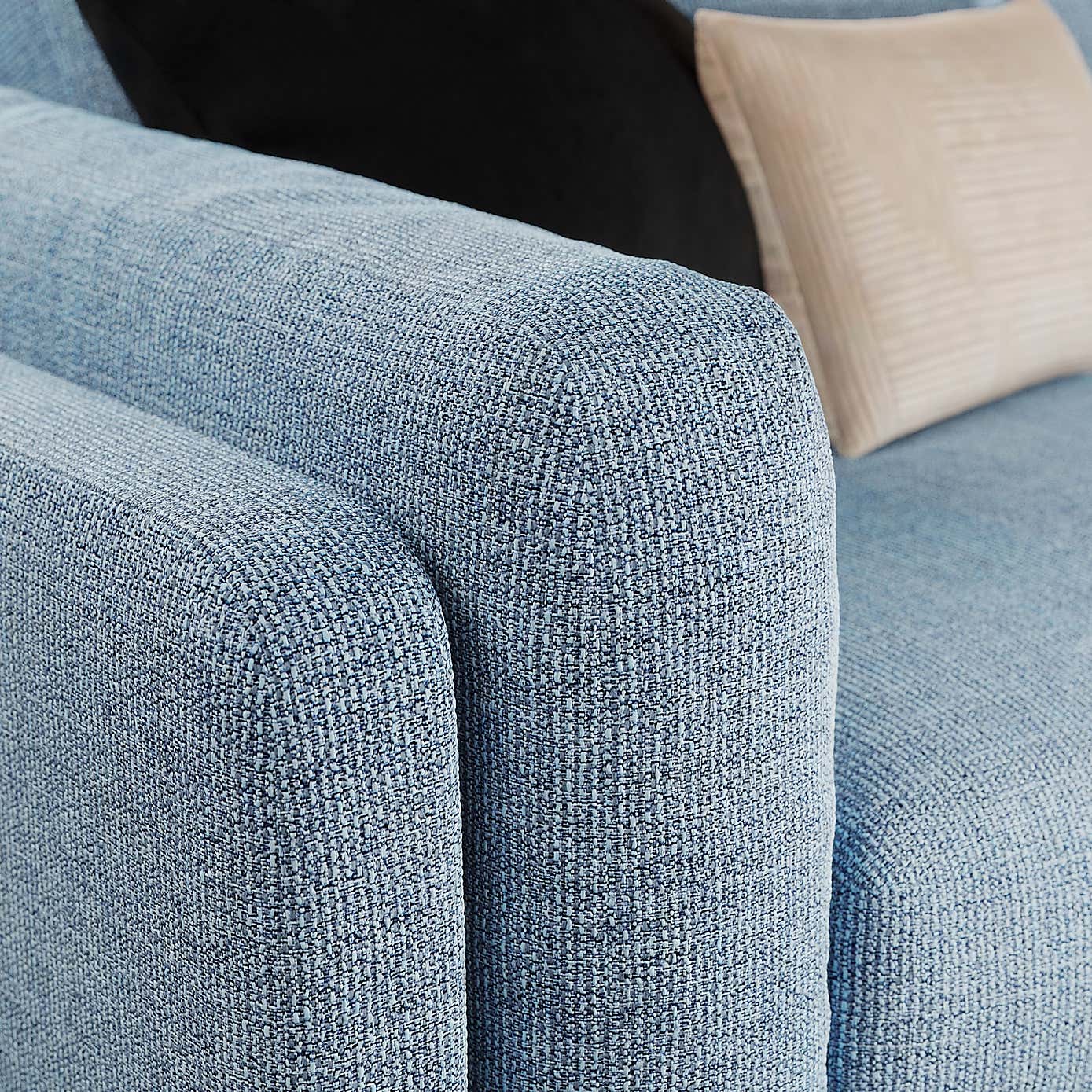 Newton Chunky Tonal Weave Corner Chaise