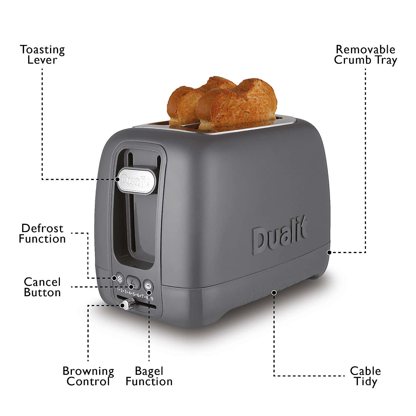 Dualit Domus 2 Slot Toaster