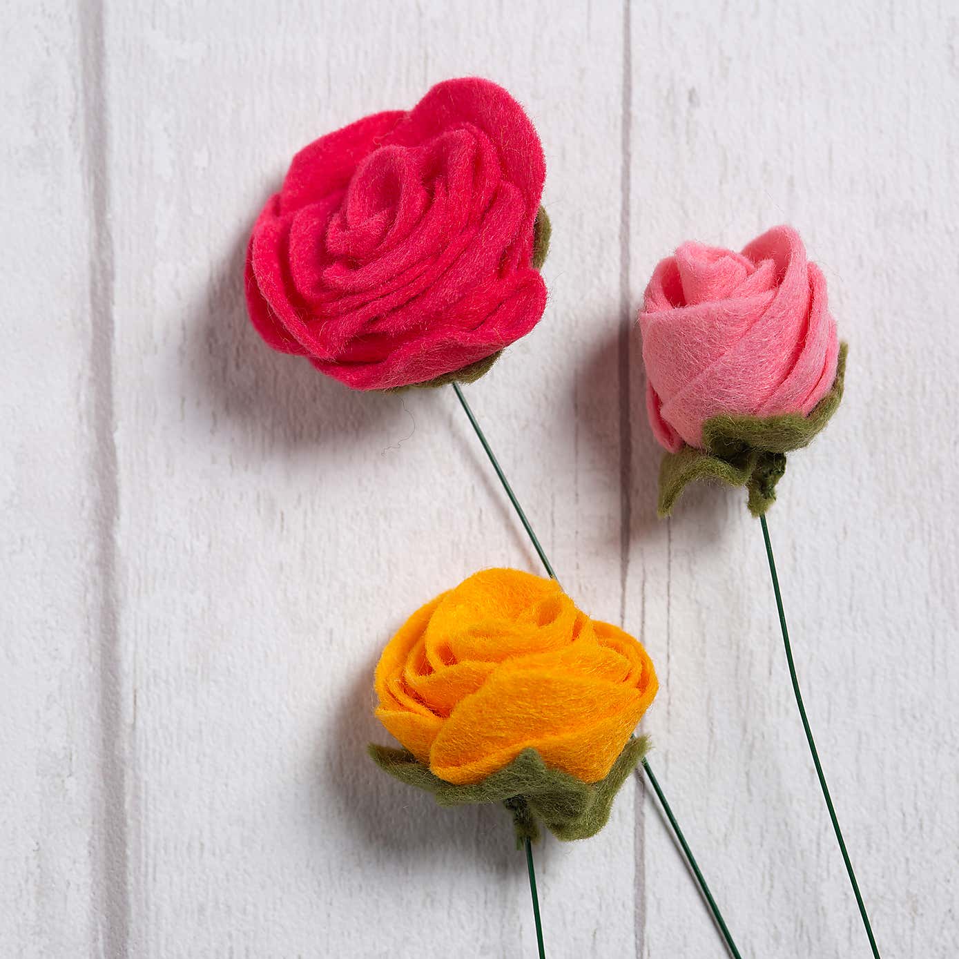 Wool Couture A Bouquet of Flowers