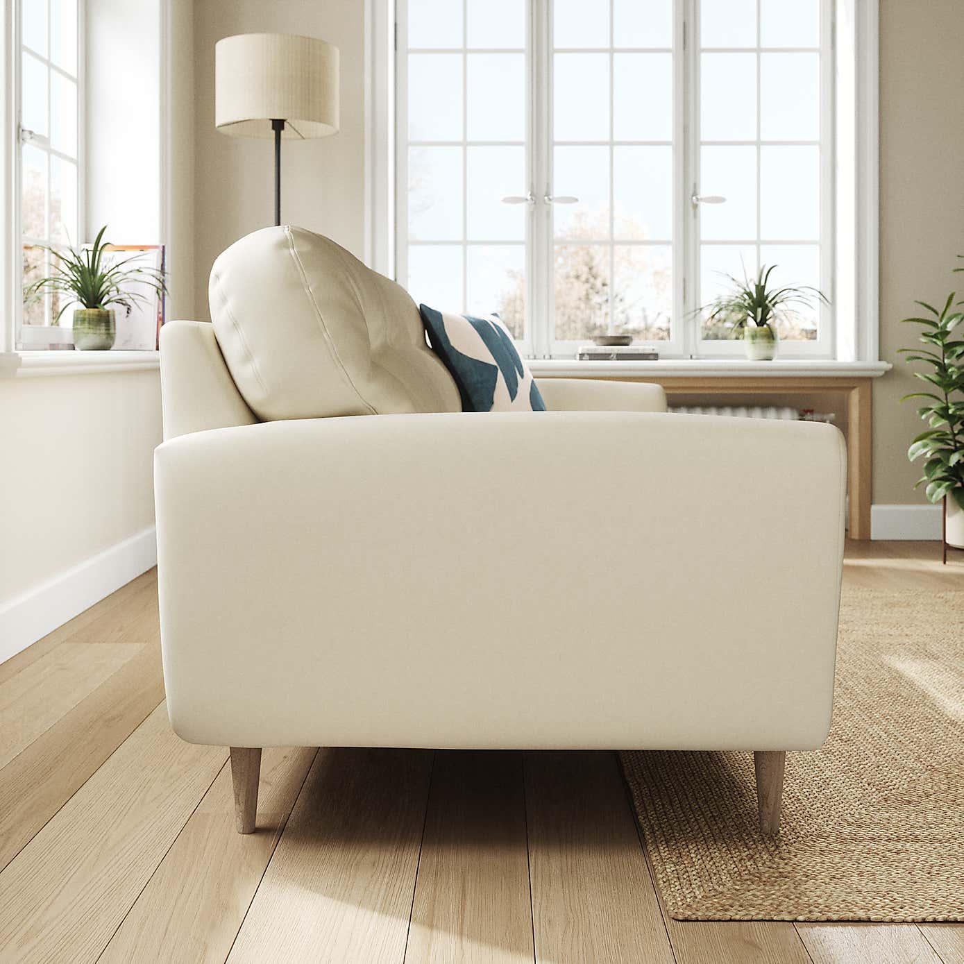 Sven Opulent Velvet 3 Seater Sofa