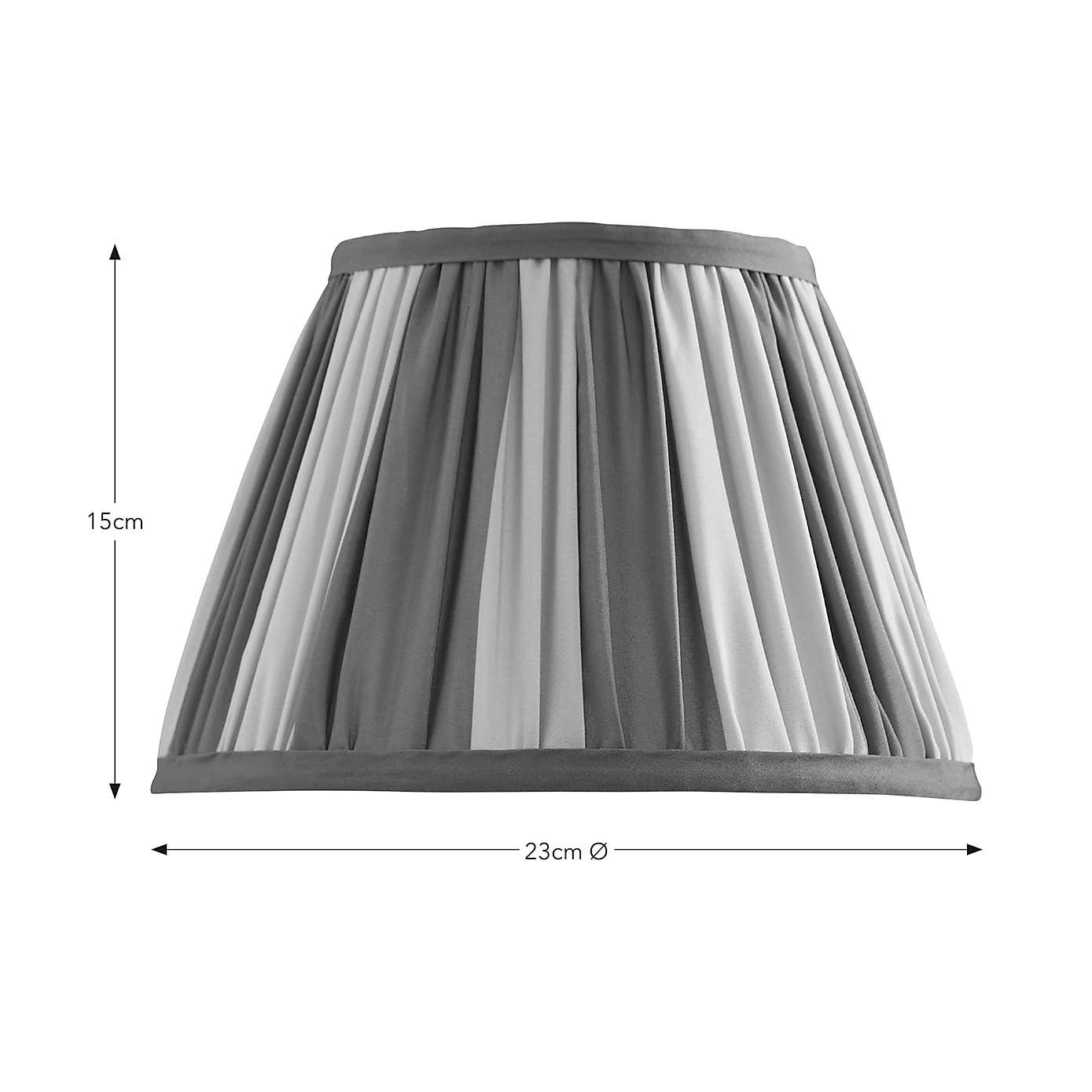 Pride & Joy Green Stripe Candle Lamp Shade