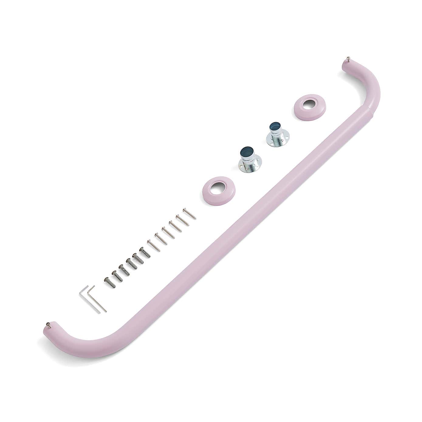 Kids Room Darkening Metal Extendable Curtain Pole