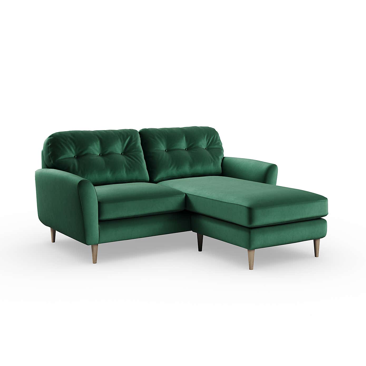 Sven Opulent Velvet Corner Chaise Sofa