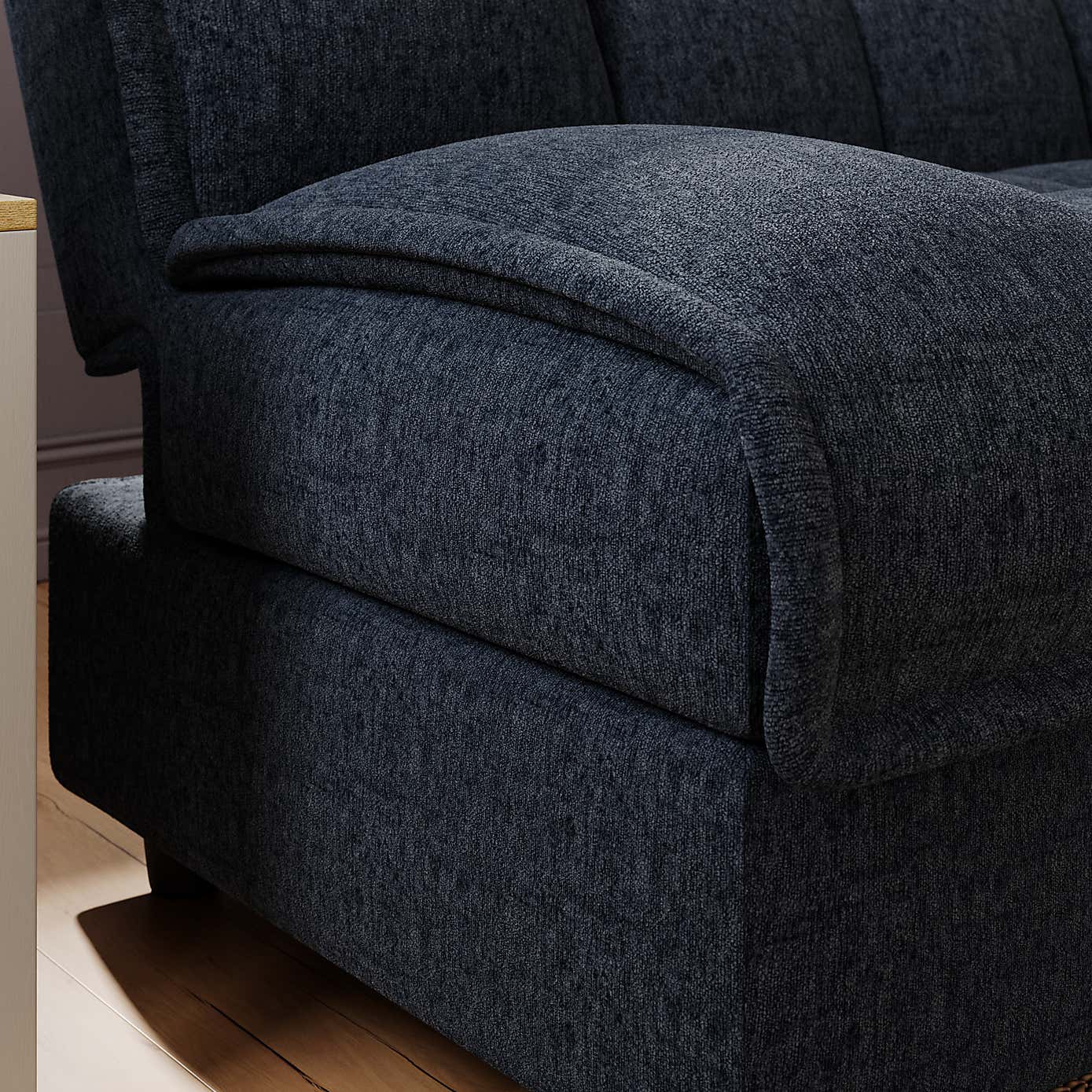 Emery Squish Soft Chenille Clic Clac Storage Sofa Bed