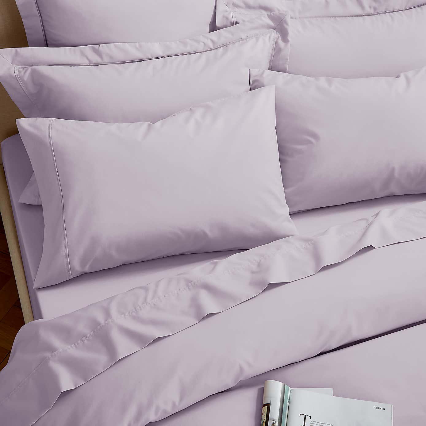 Dorma Egyptian Cotton 400 Thread Count Percale Housewife Pillowcase