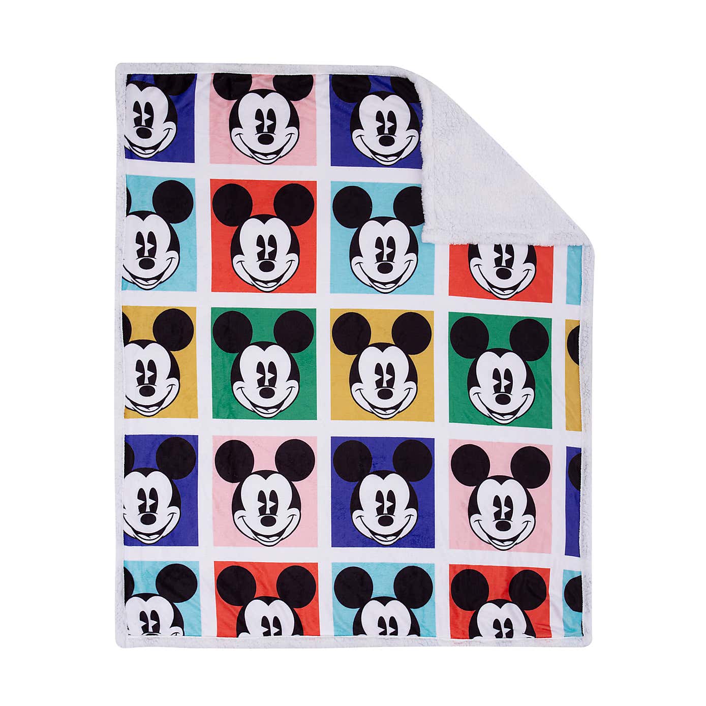 Mickey Mouse Sherpa Fleece Throw