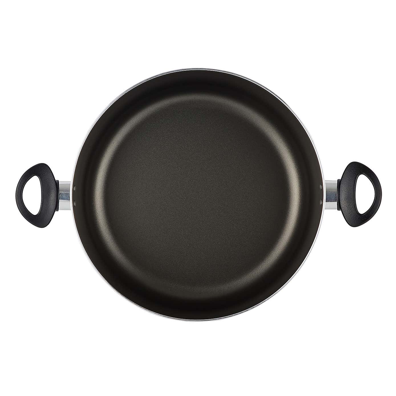 Essentials Non-Stick Aluminium Stock Pot, 32cm