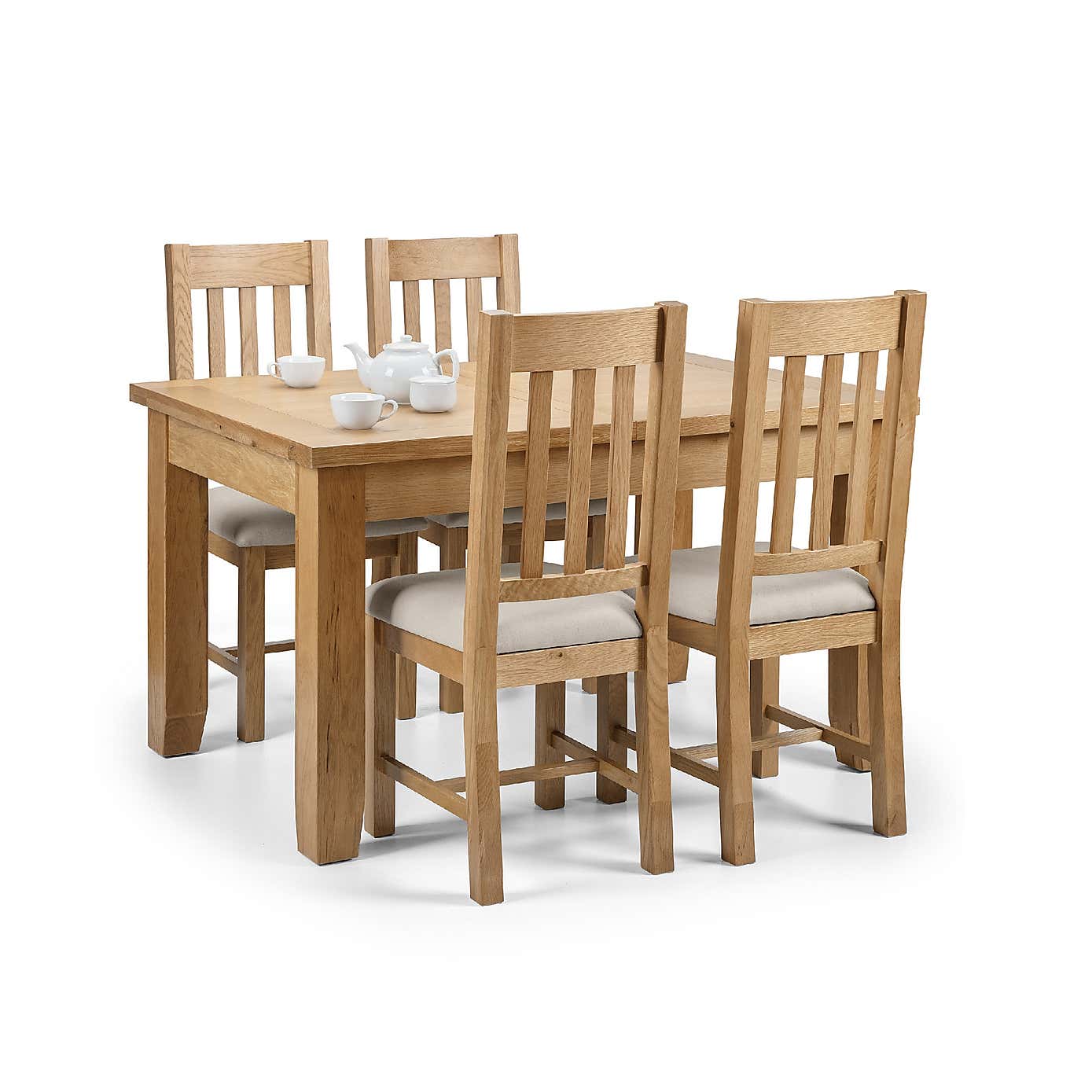 Astoria Extendable Dining Table Light Oak