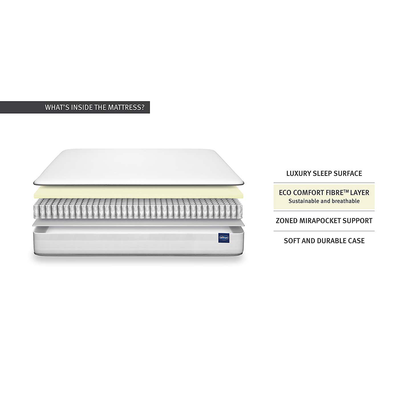 Silentnight Medium Firm 800 Pocket Mattress