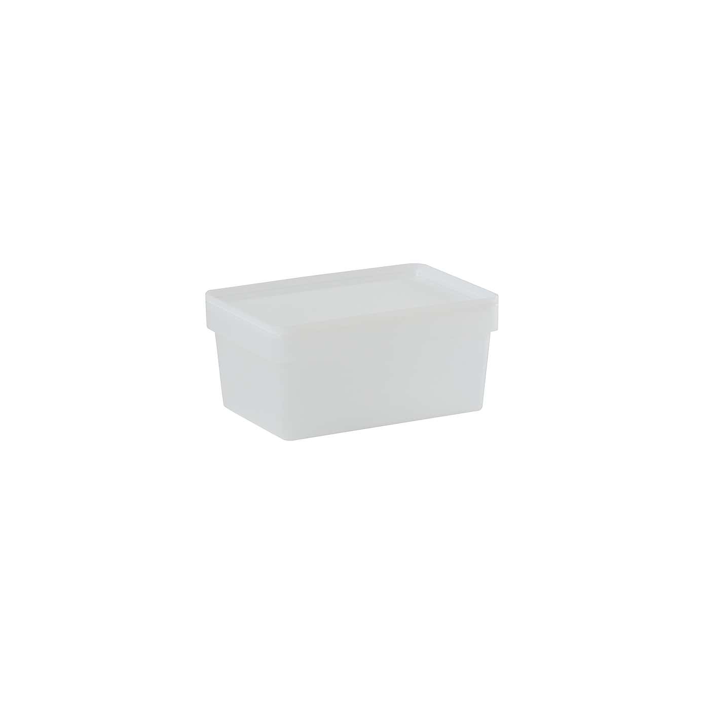 Wham Set of 5 Studio Stack 1.01 Clear Boxes with Lids