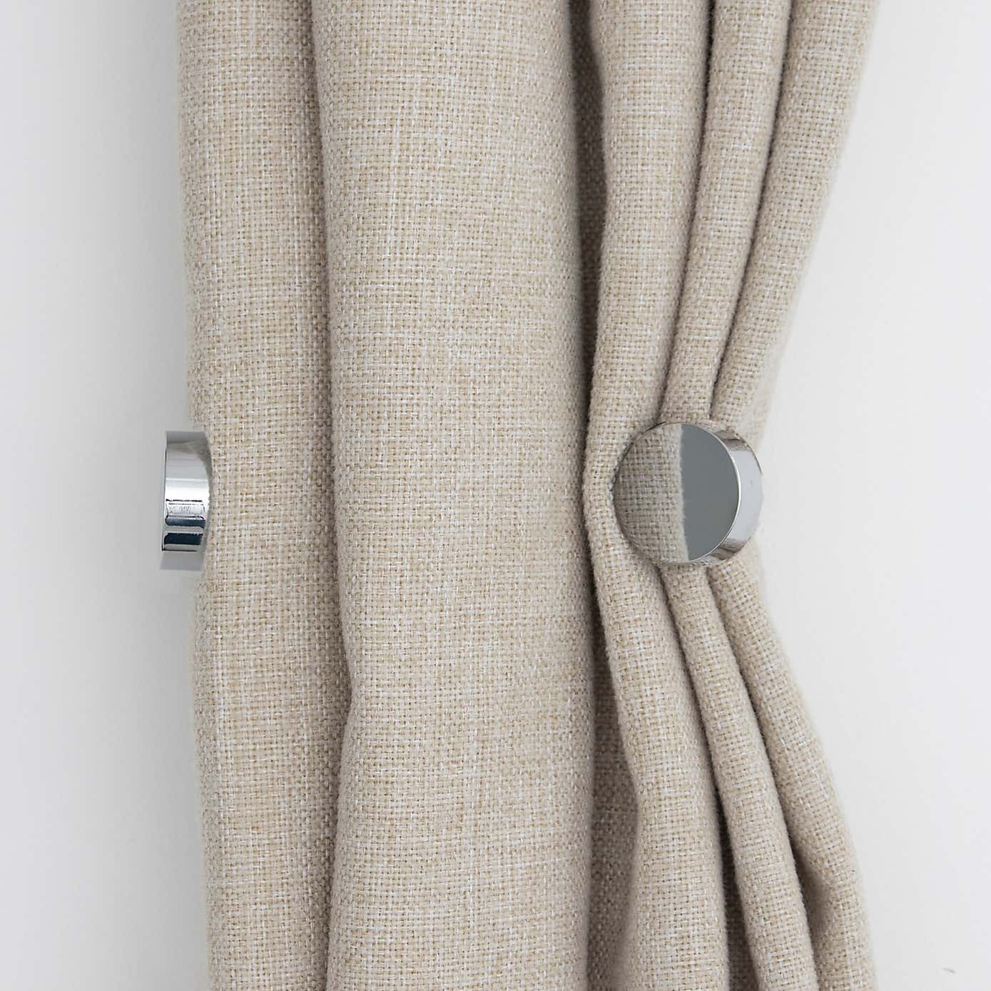 Trinity Stud Double Layer Curtain Holdbacks