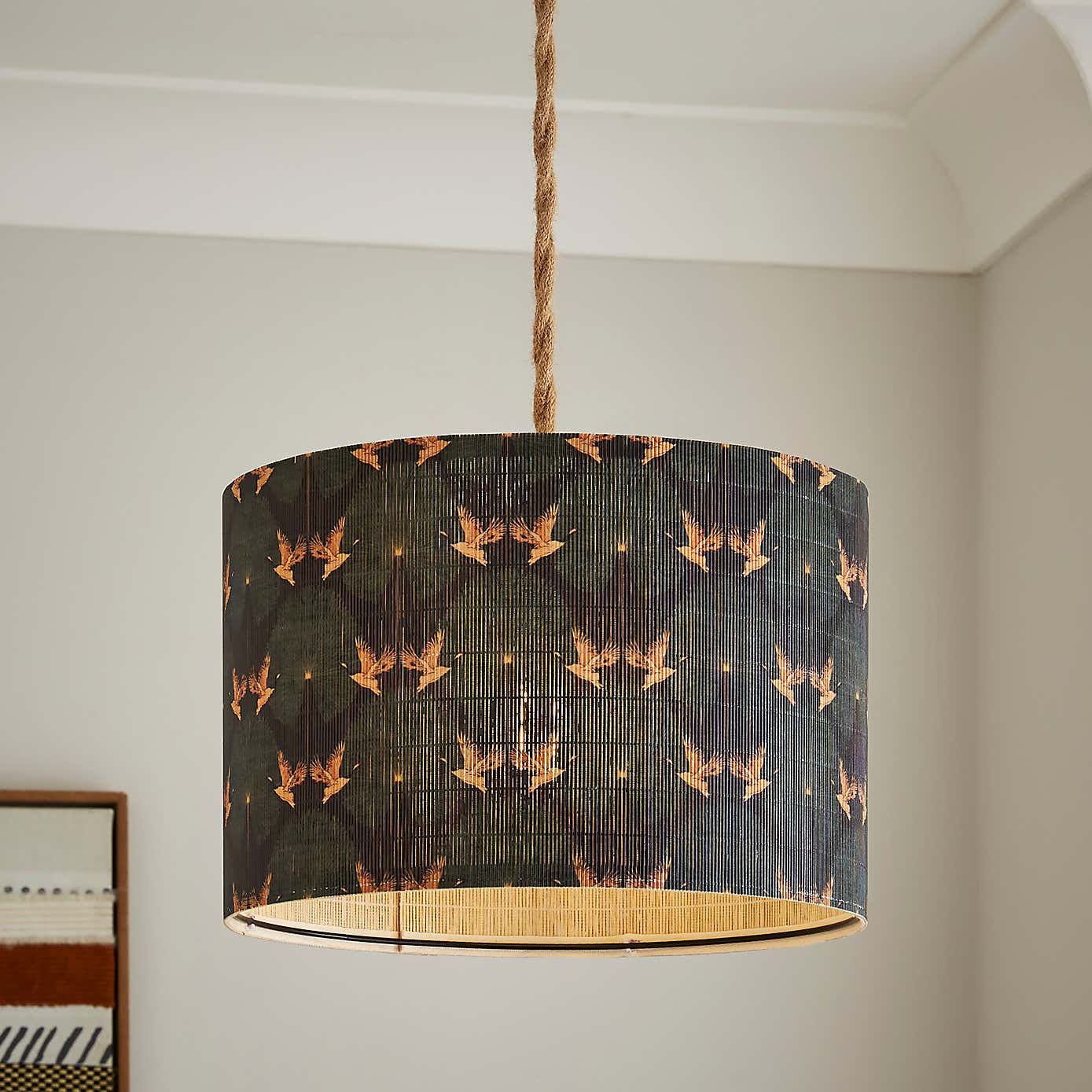 Luxe Cranes Easy Fit Drum Lamp Shade