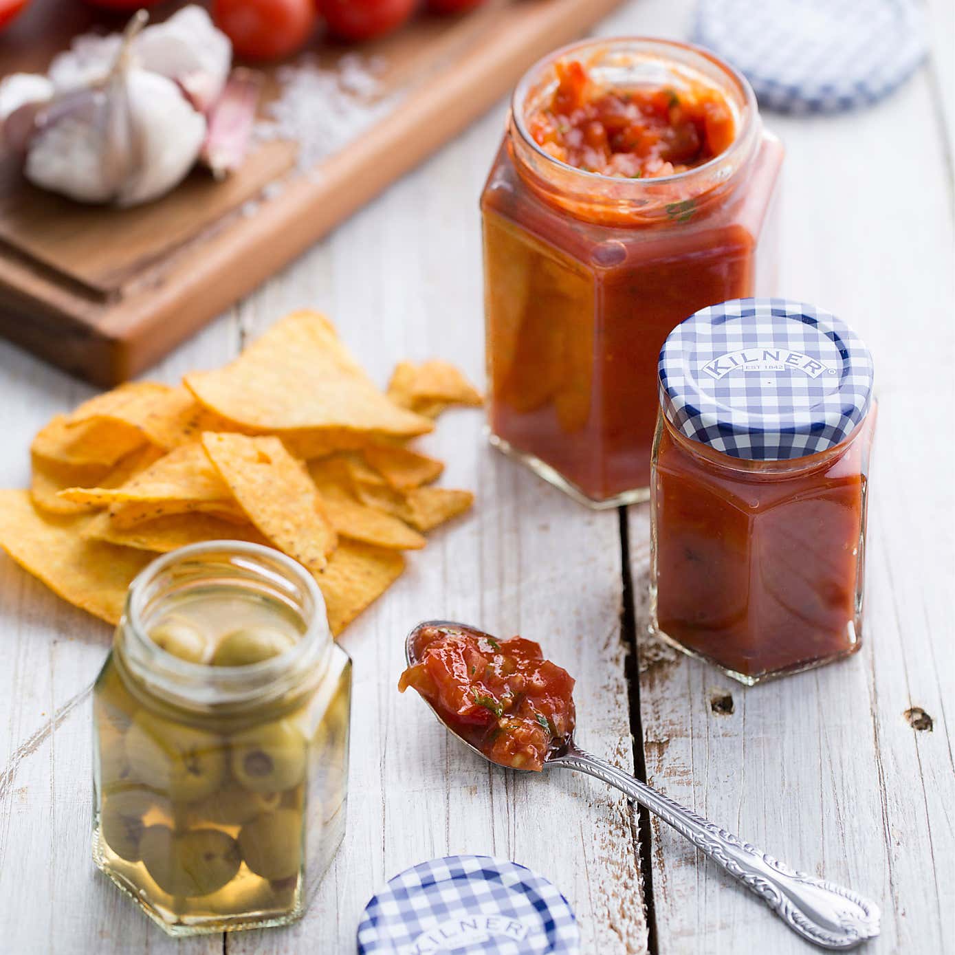 Kilner Hexagonal Twist Top 280ml Jar