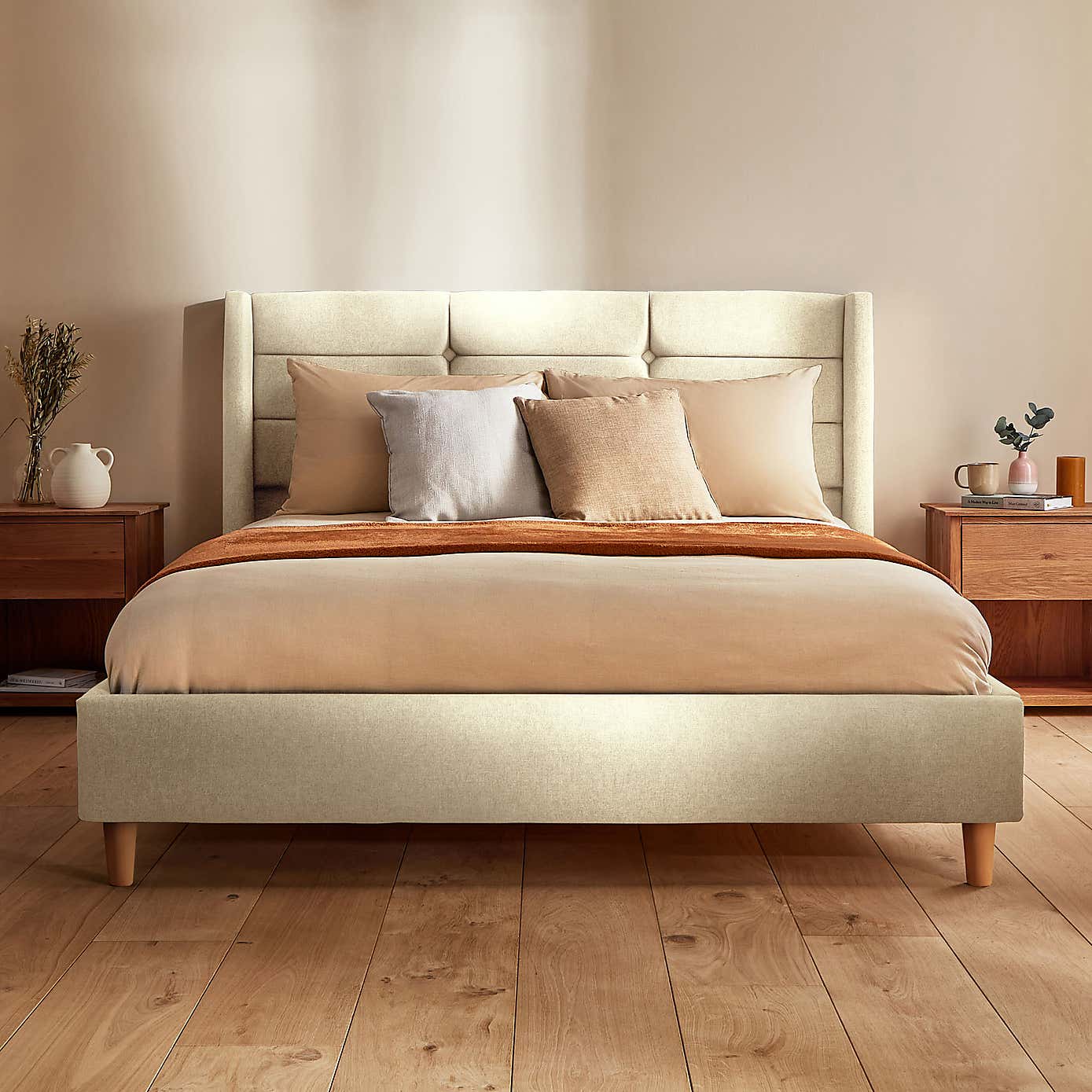 Silentnight Lilith Bed Frame, Woven