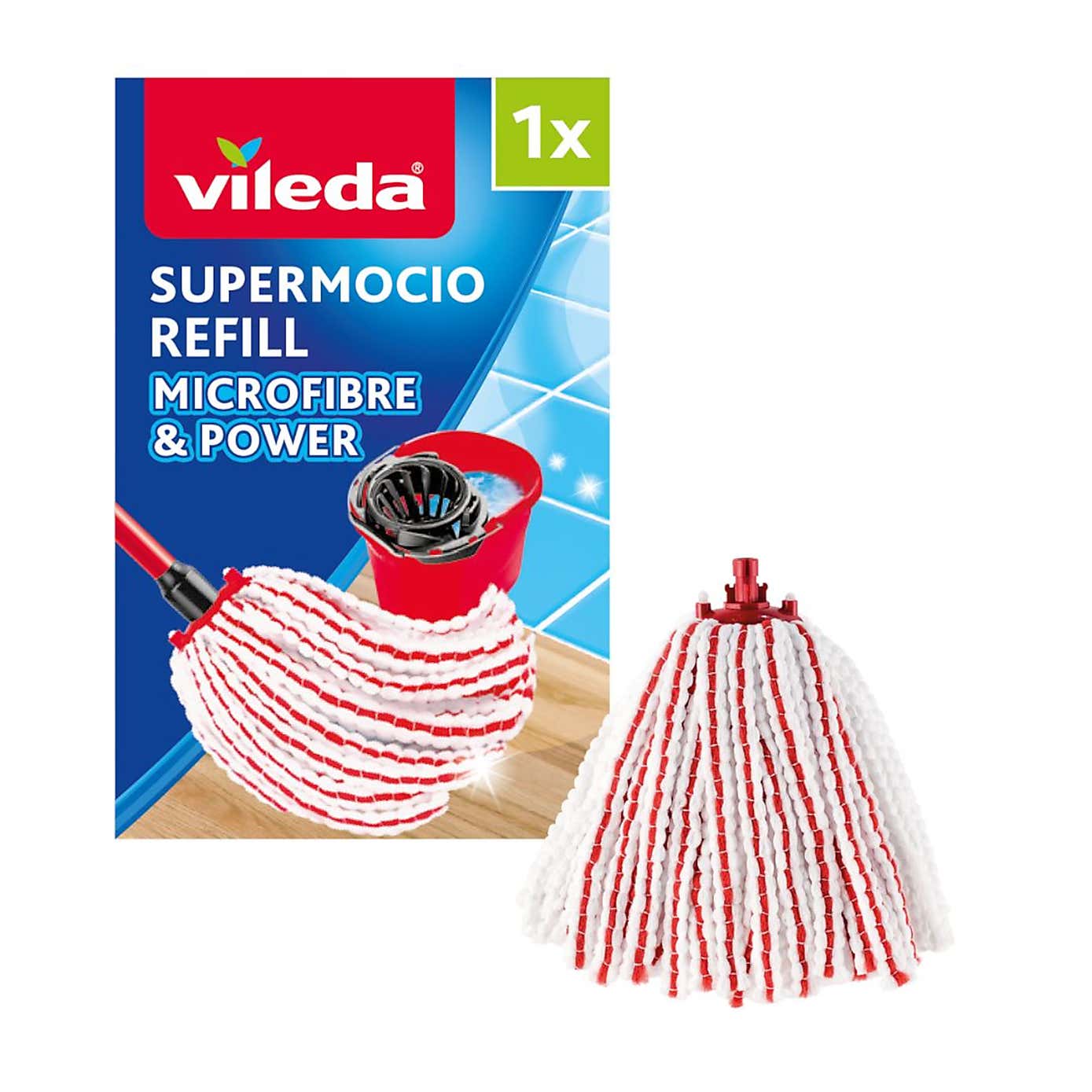 Vileda Microfibre & Power Mop Refill