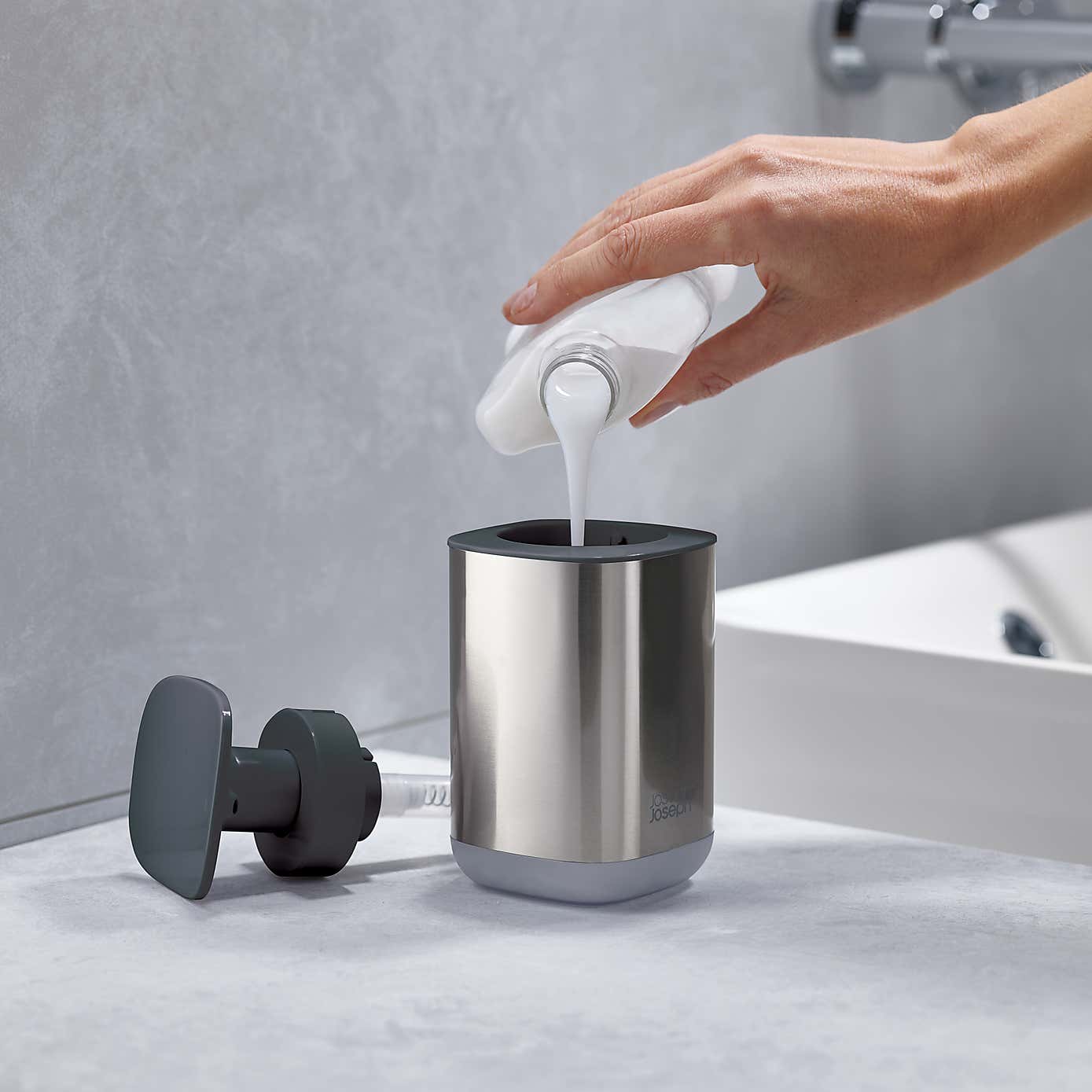 Joseph Joseph Presto Steel Soap Pump