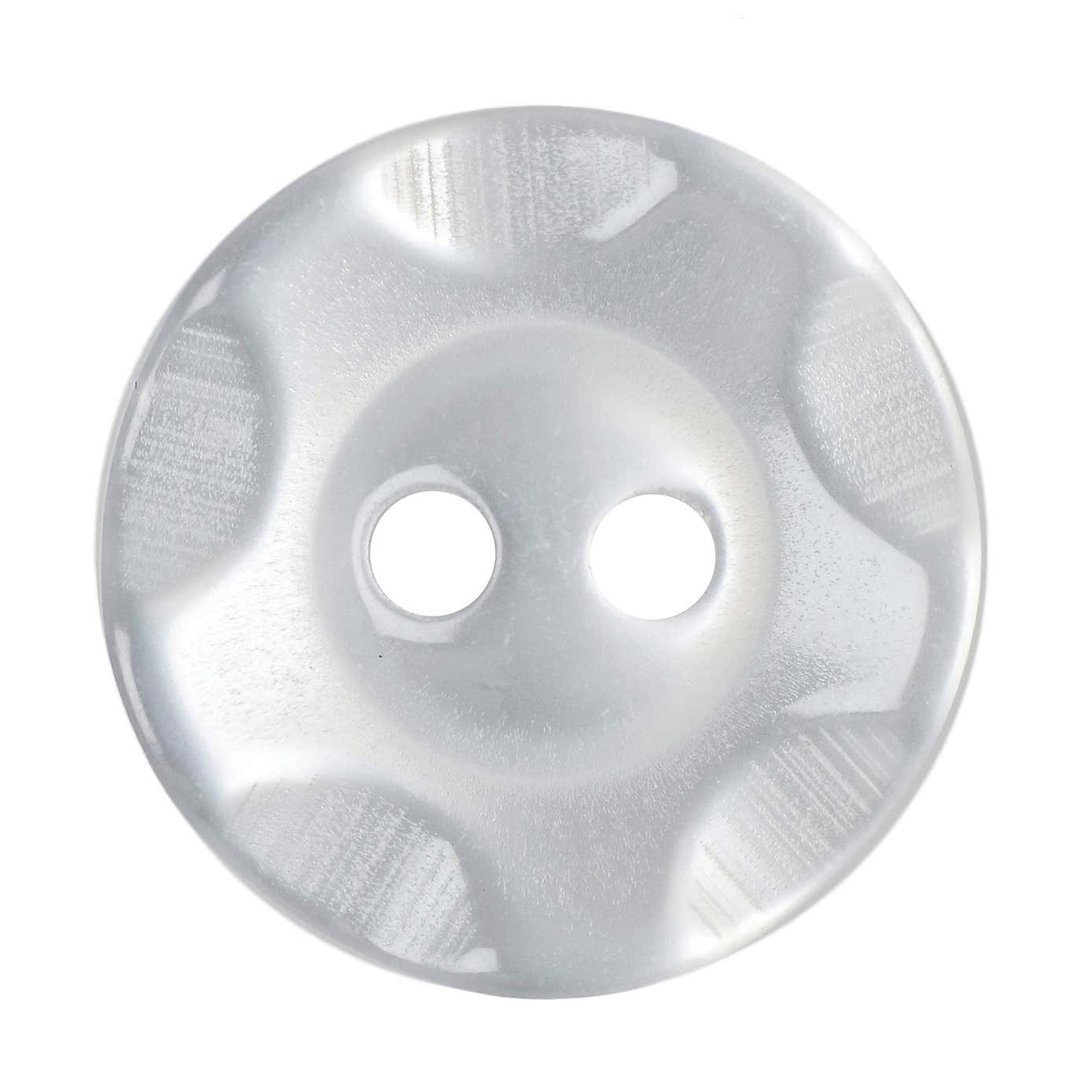Pack of Four White Buttons