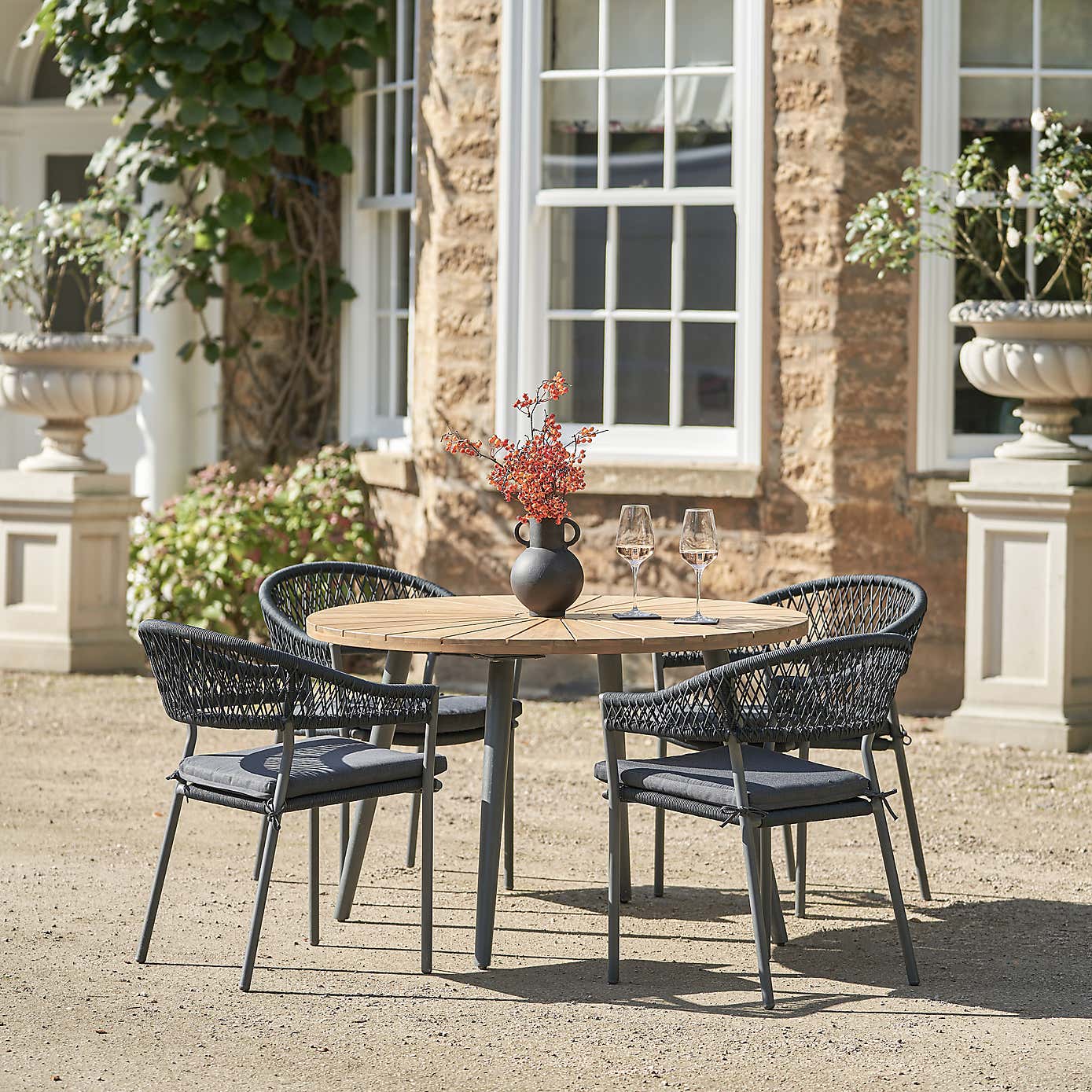 Pacific Lifestyle Bazel Outdoor 4 Seater Dining Set